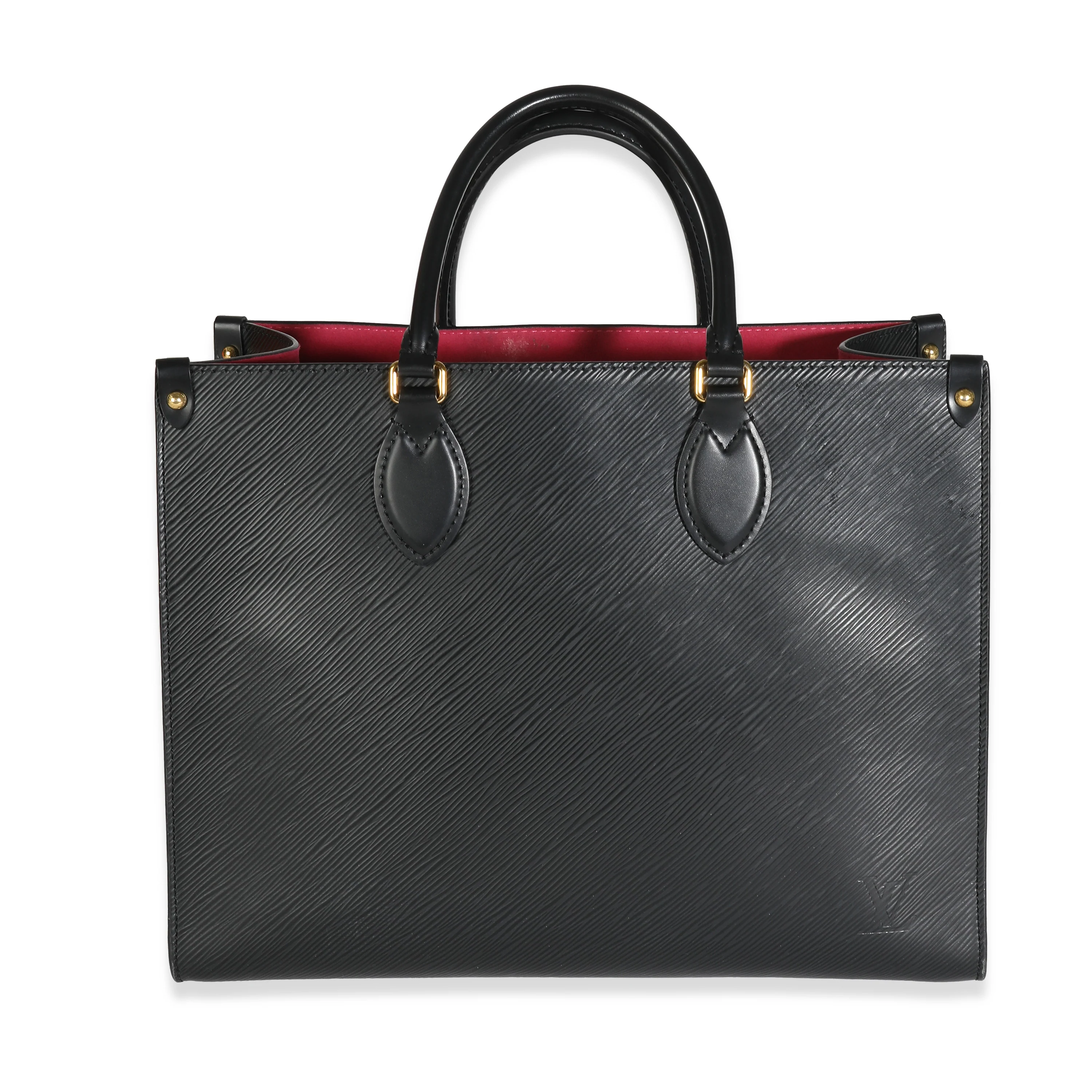 Louis Vuitton Black Epi Onthego MM