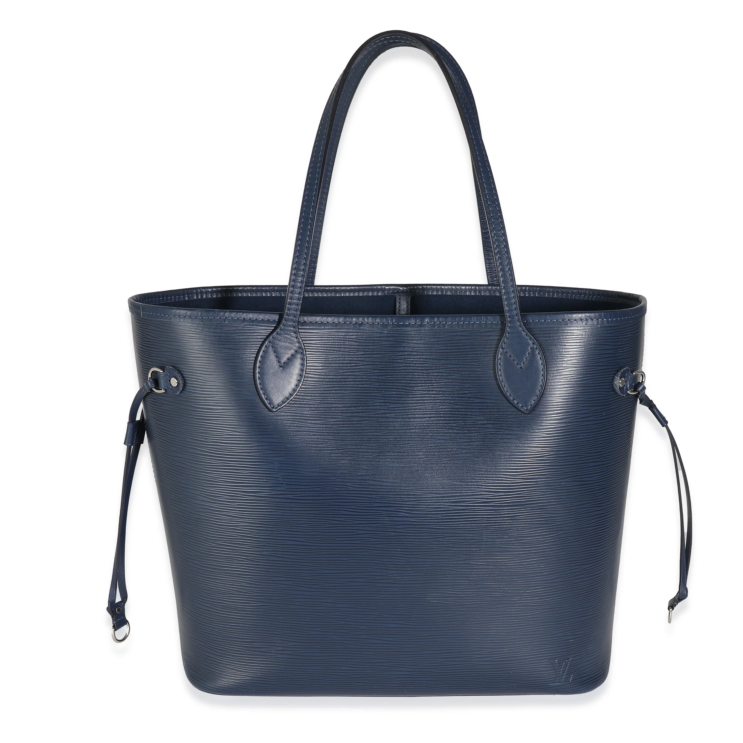 Louis Vuitton Blue Marine Epi Neverfull MM
