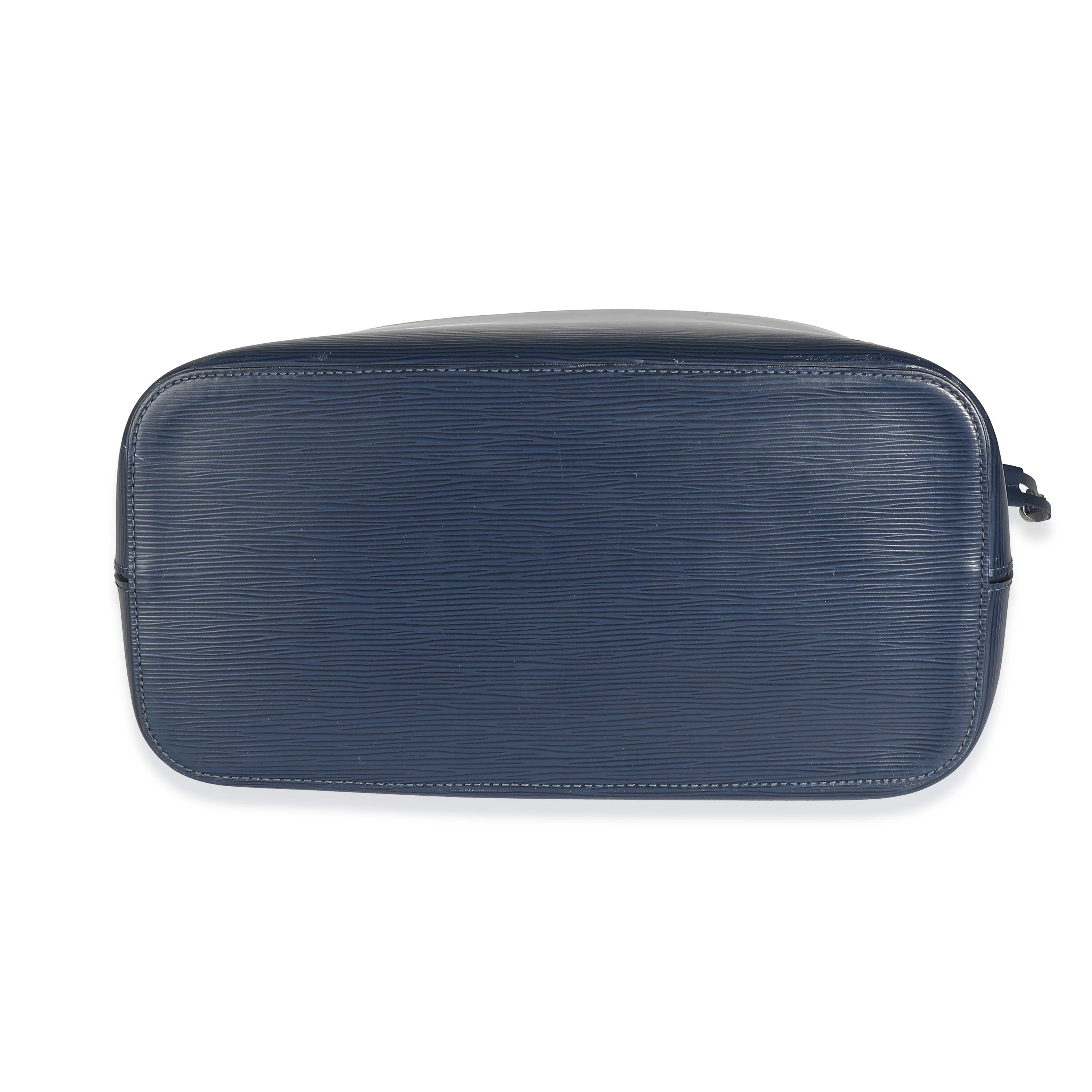 Louis Vuitton Blue Marine Epi Neverfull MM - Image 7
