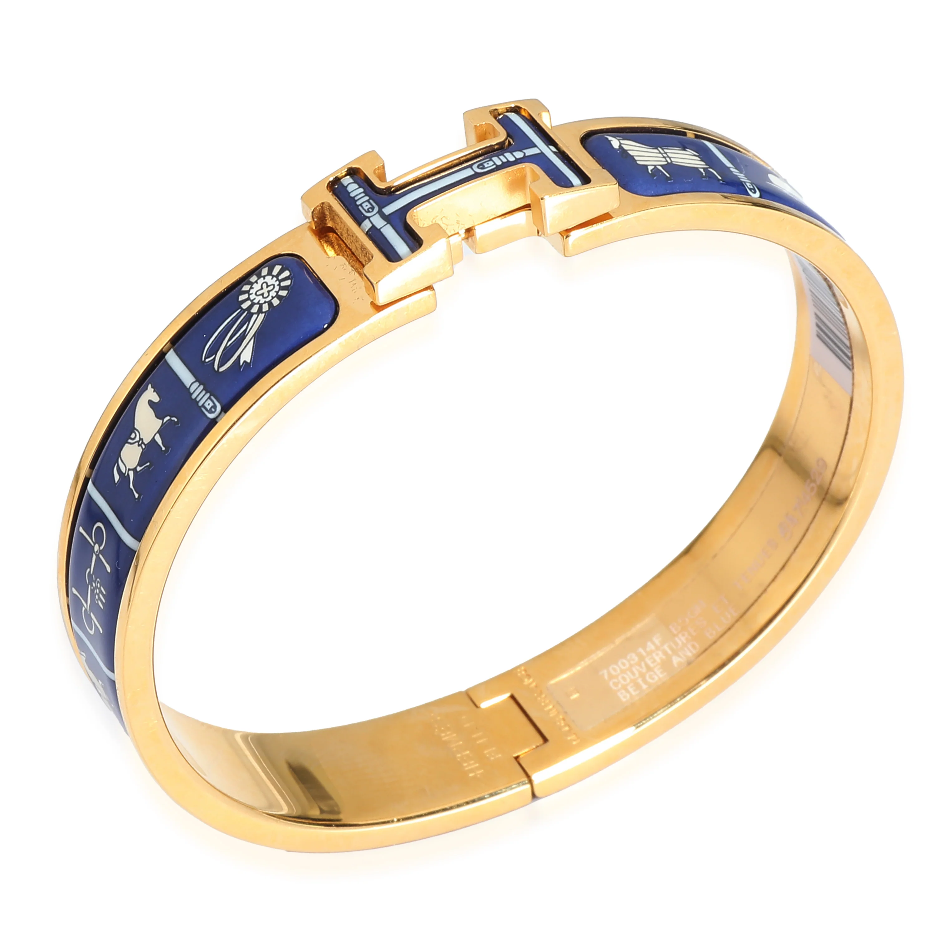 Hermès Clic H Bracelet in  Gold Plated - Image 4