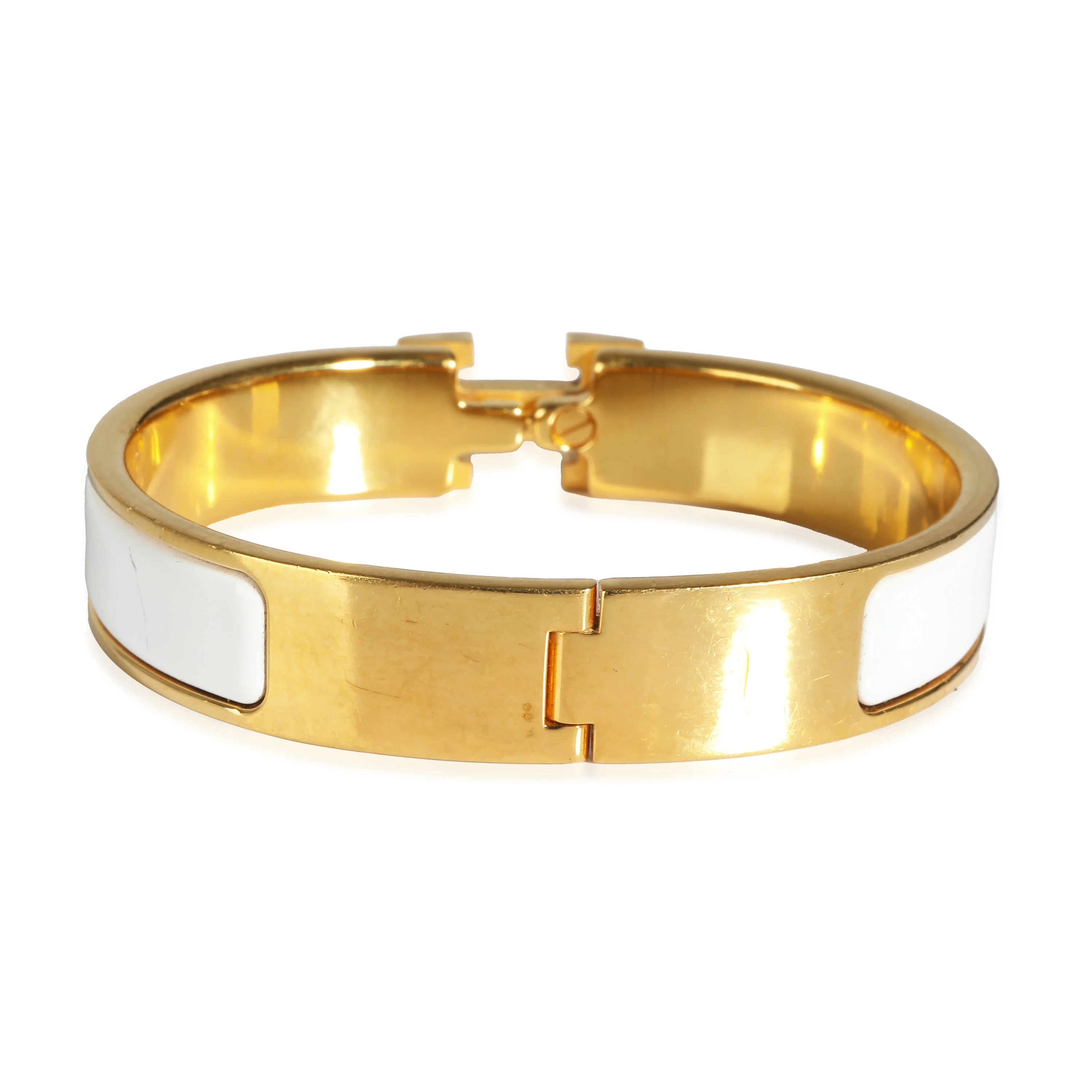 Hermès Clic H Bracelet in Gold Plated - Image 3