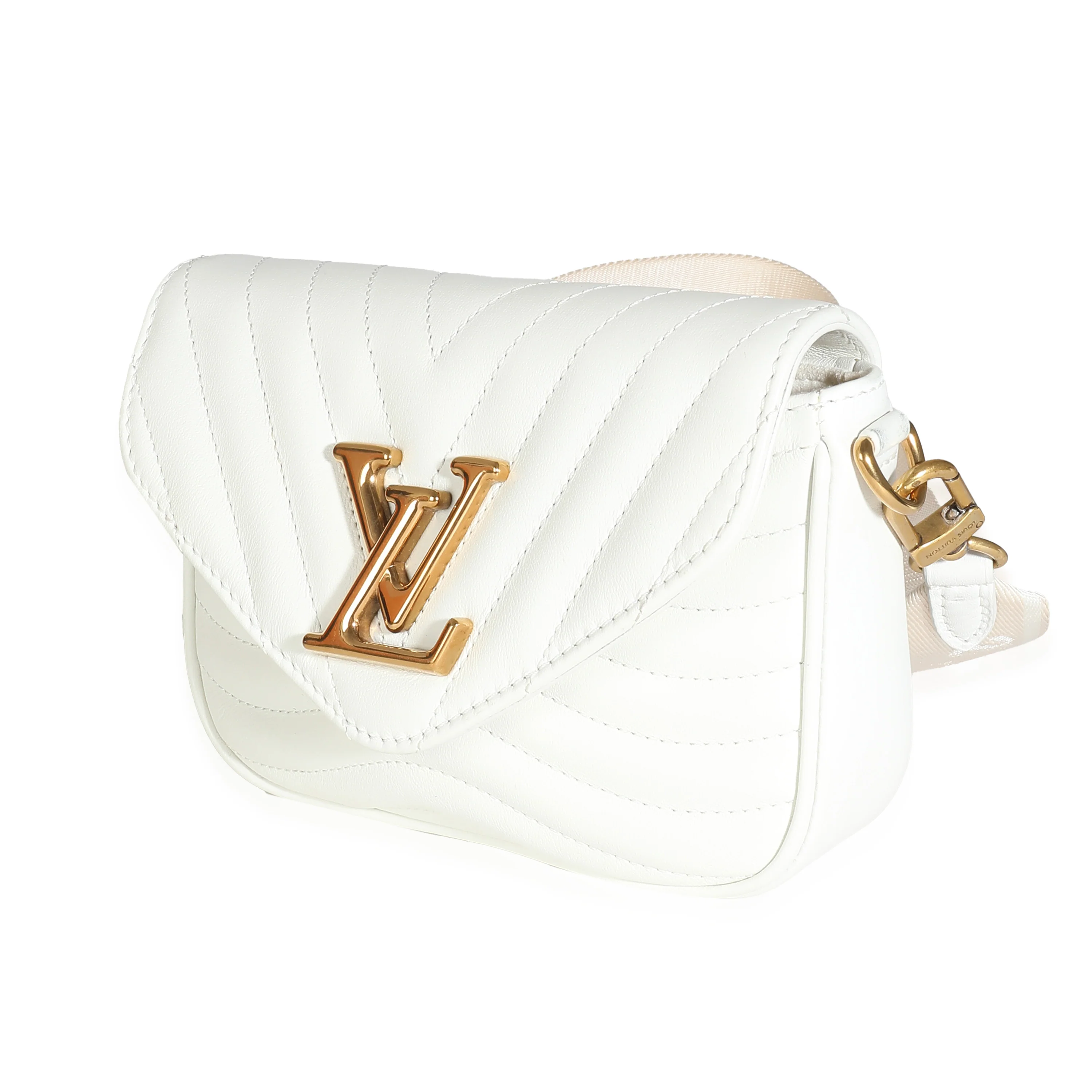 Louis Vuitton Snow Calfskin New Wave Multi Pochette - Image 2