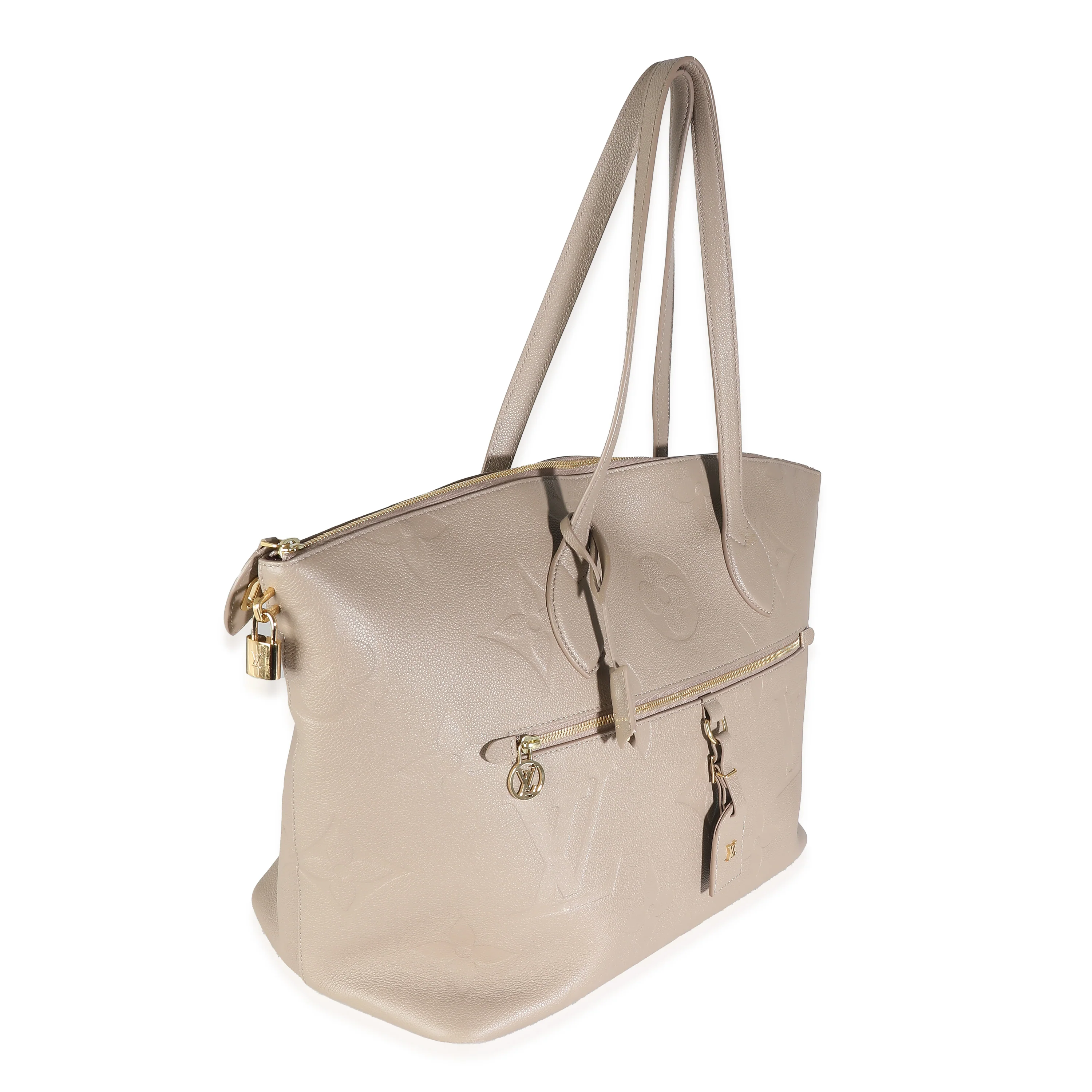 Turtledove Monogram Empreinte Travel Bag - Image 2