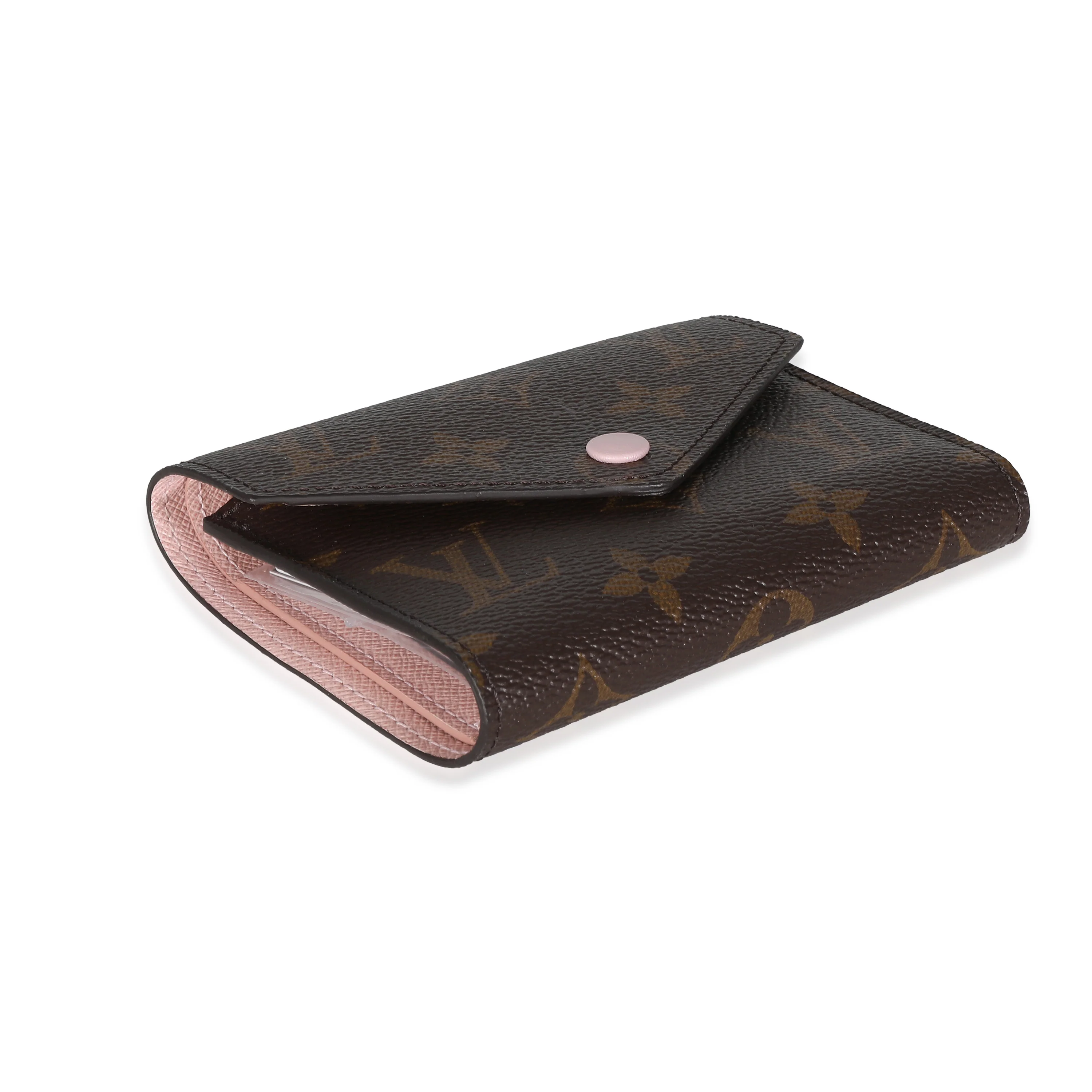 Louis Vuitton Rose Ballerine Monogram Canvas Victorine Wallet - Image 7