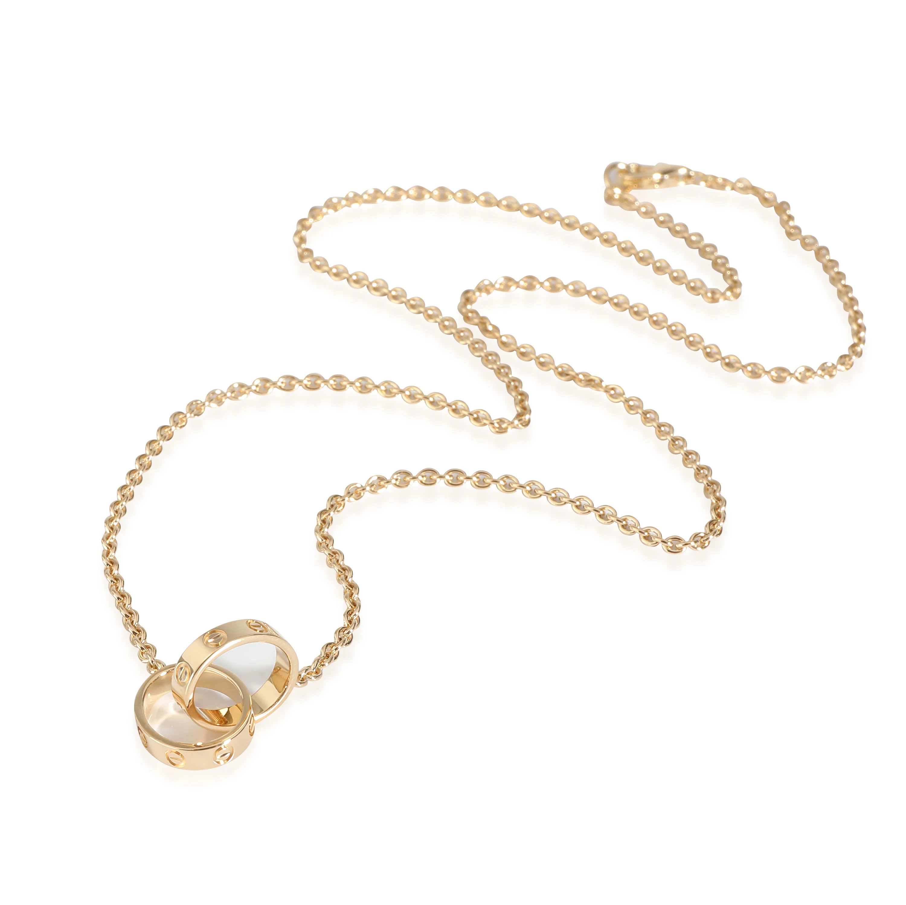 Love Fashion Necklace in 18k Yellow Gold - Image 2