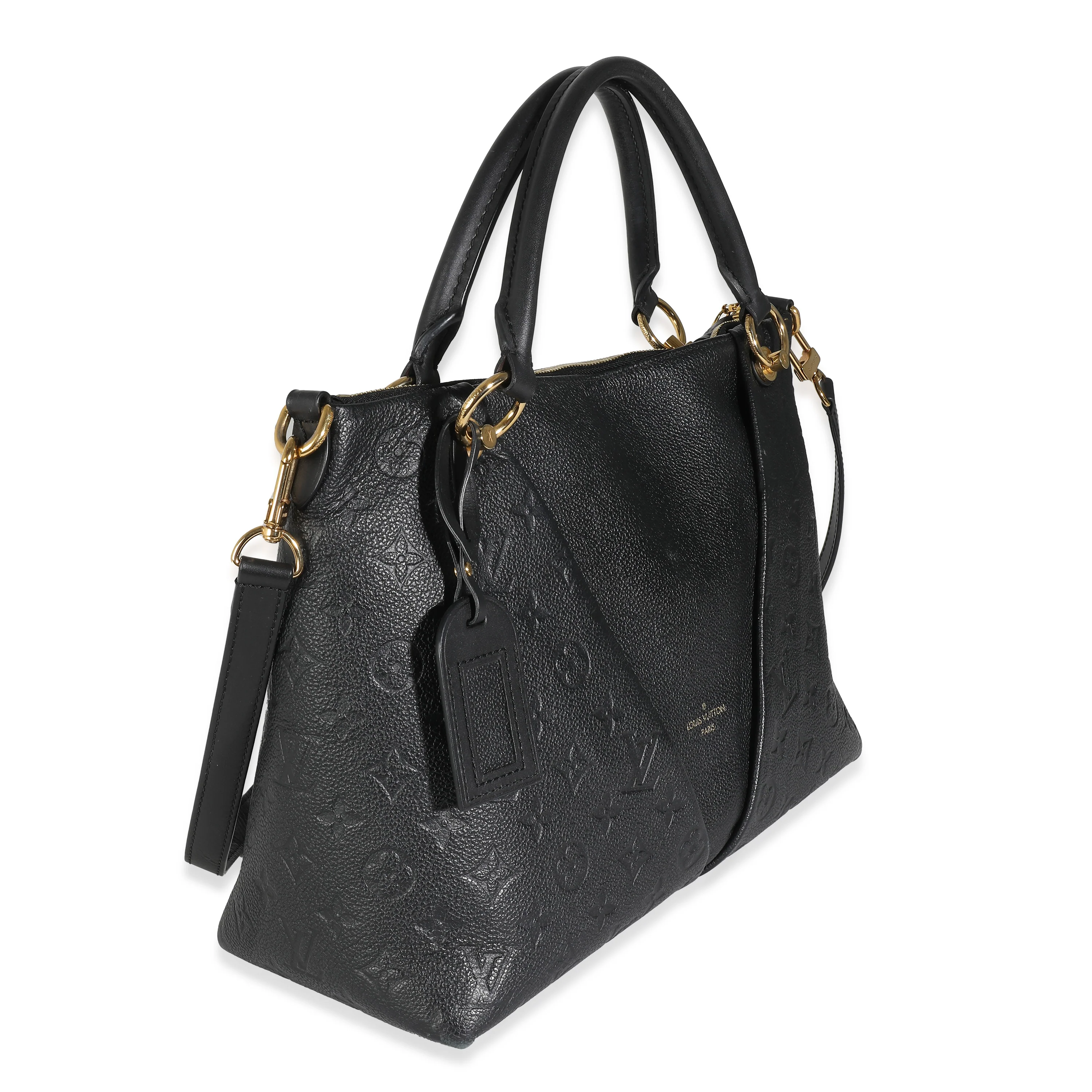 Louis Vuitton Black Monogram Empreinte V Tote MM - Image 3