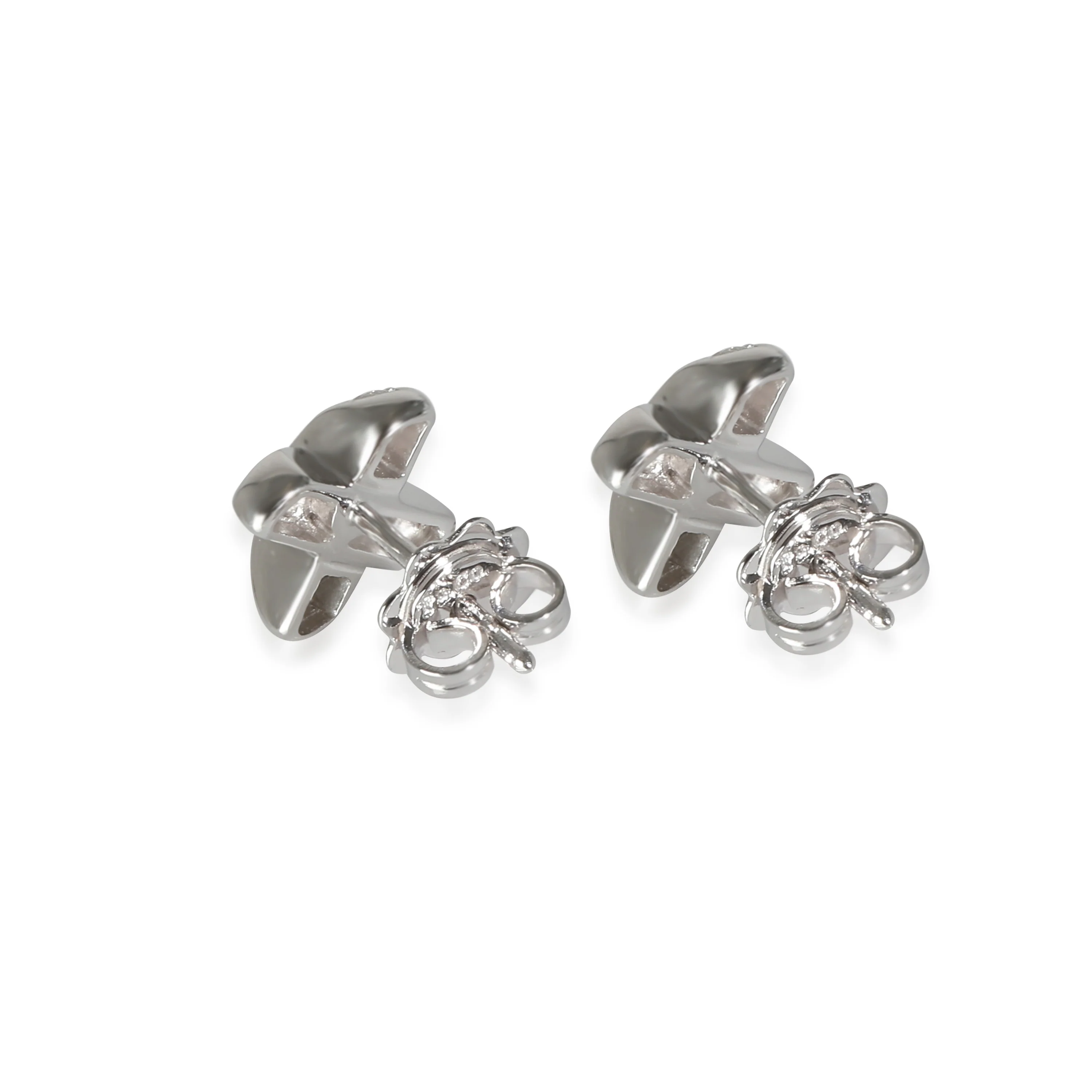 Vintage Earrings in  White Gold 0.35 CTW - Image 3