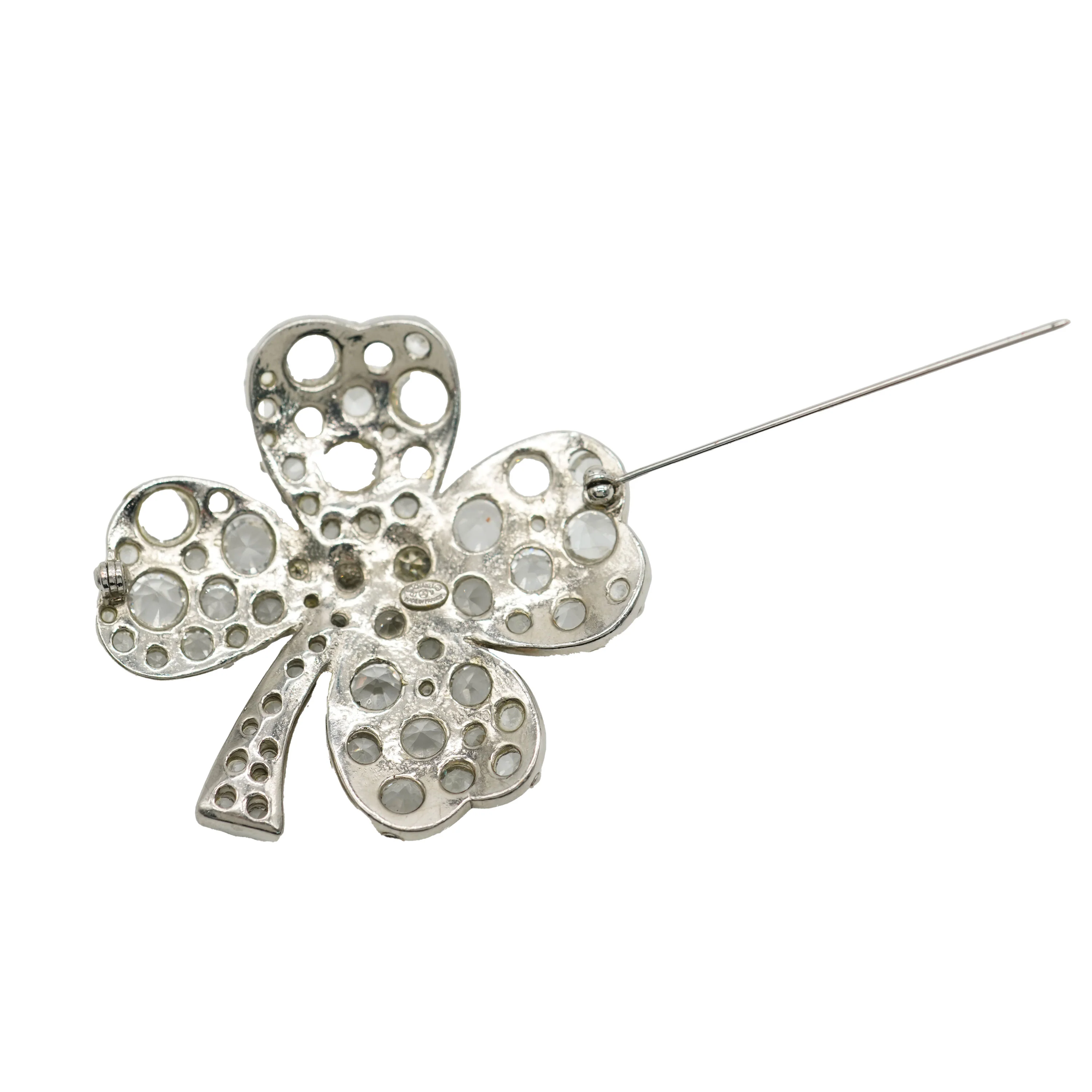 2007 Palladium Plated Brooch - Image 4