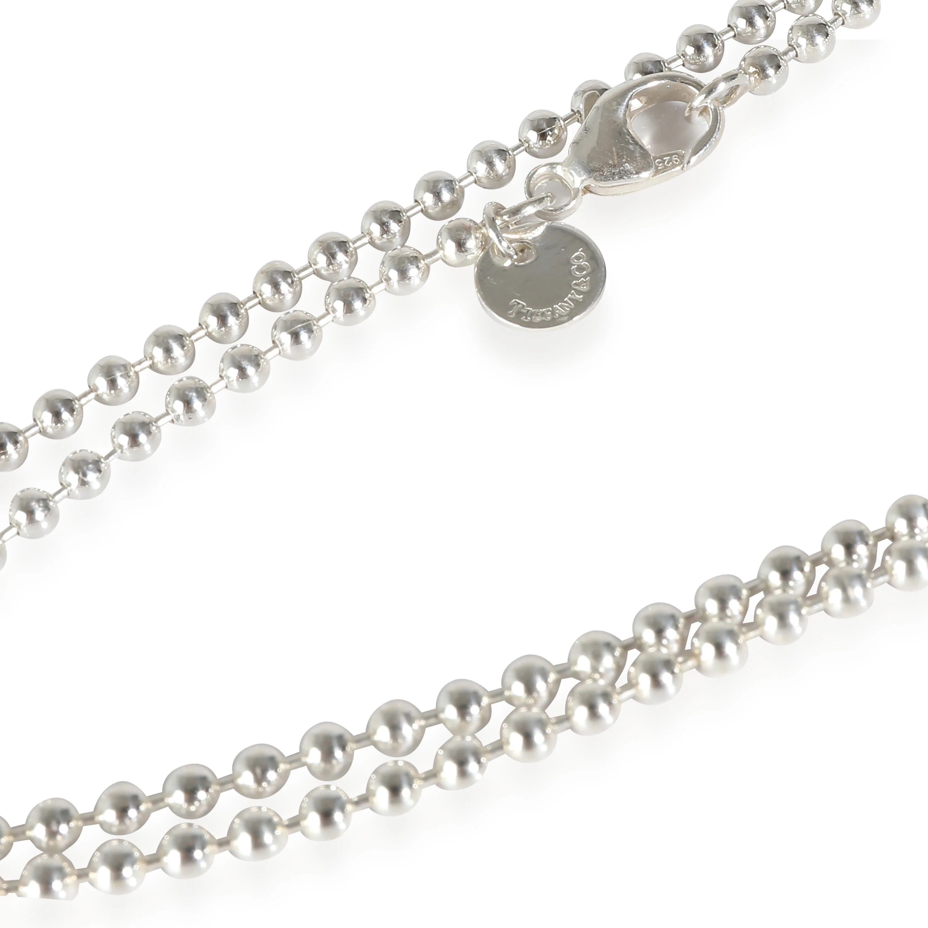 30 Bead Necklace in  Sterling Silver - Image 3