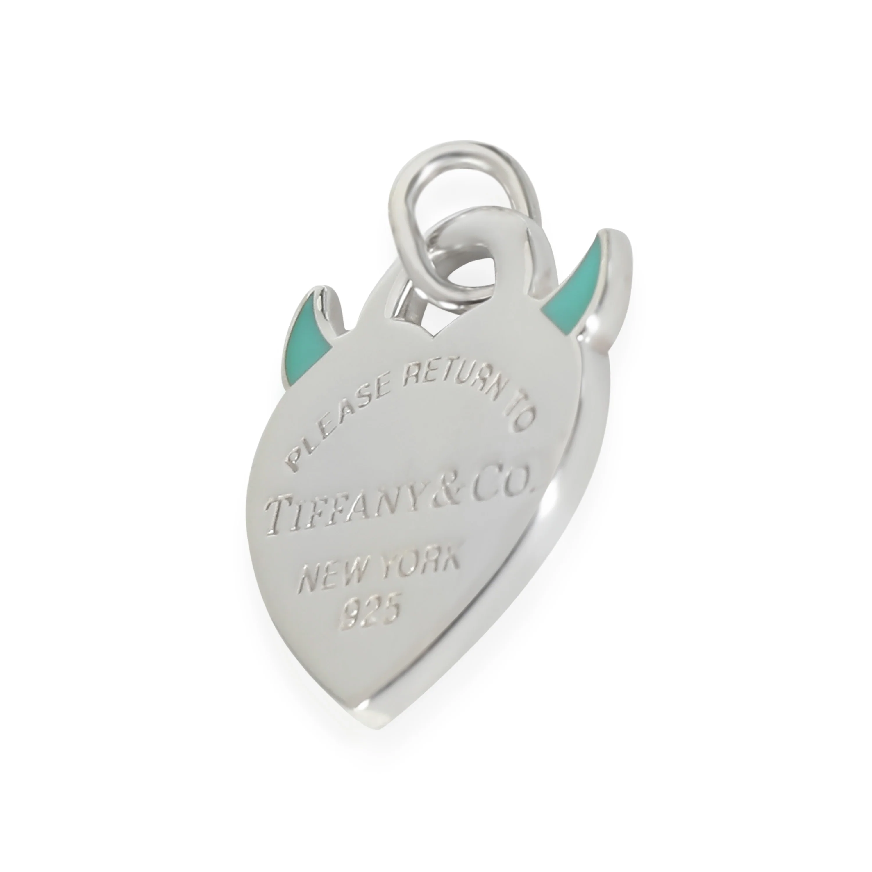 Return To Tiffany Devil Heart Charm in Sterling Silver - Image 2