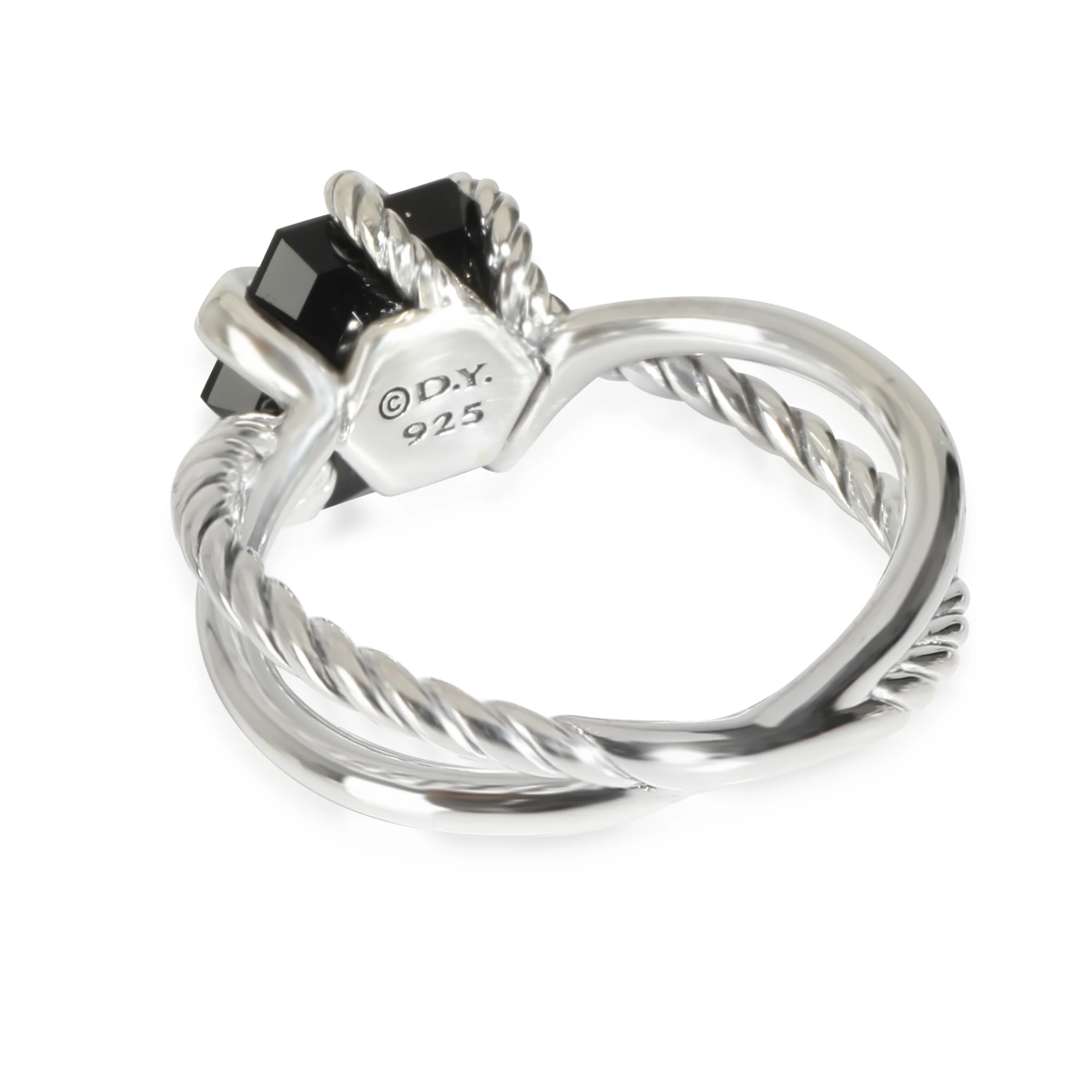 Cable Wrap Ring in  Sterling Silver 0.1 CTW - Image 3