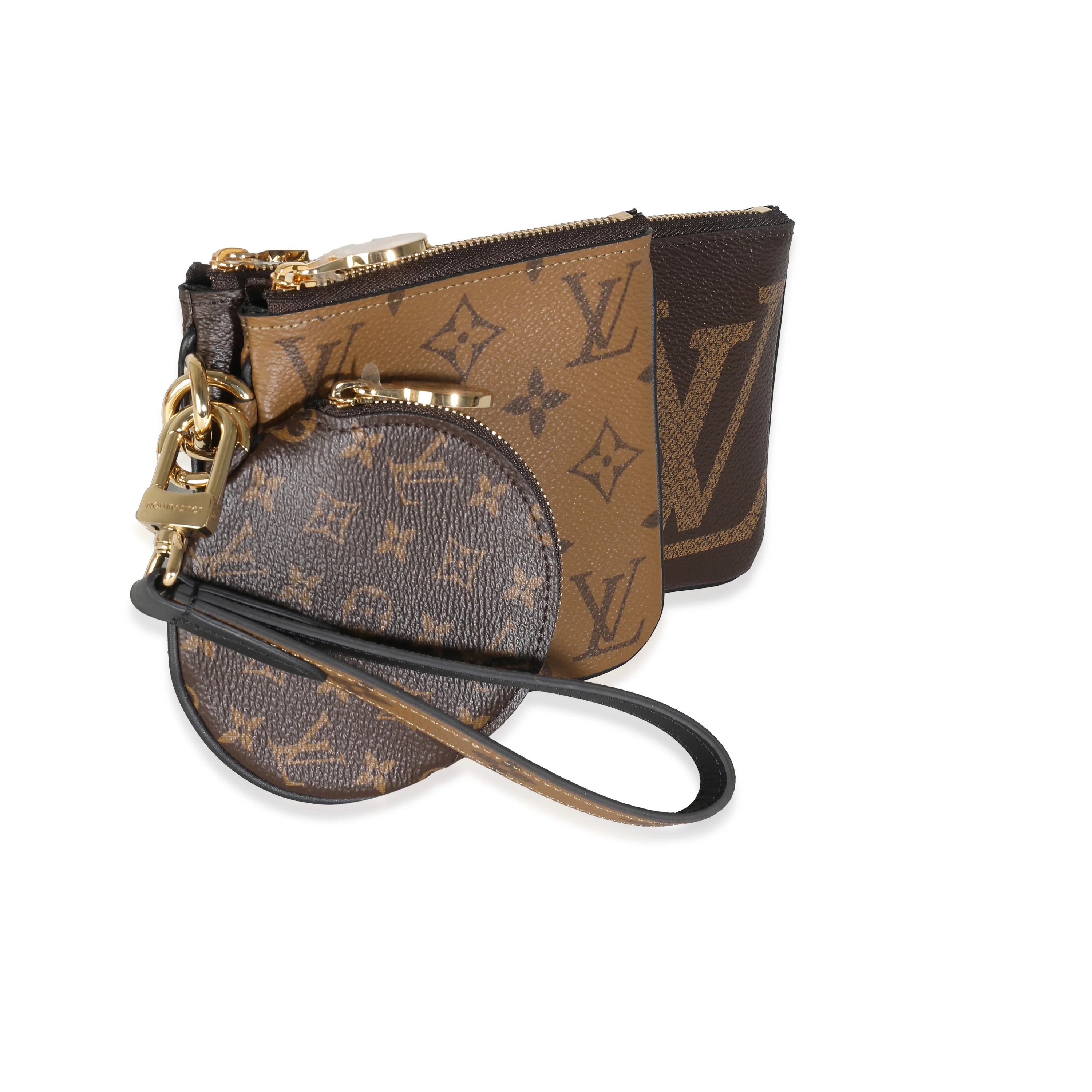 Louis Vuitton Reverse Monogram Giant Canvas Trio Pouch - Image 3