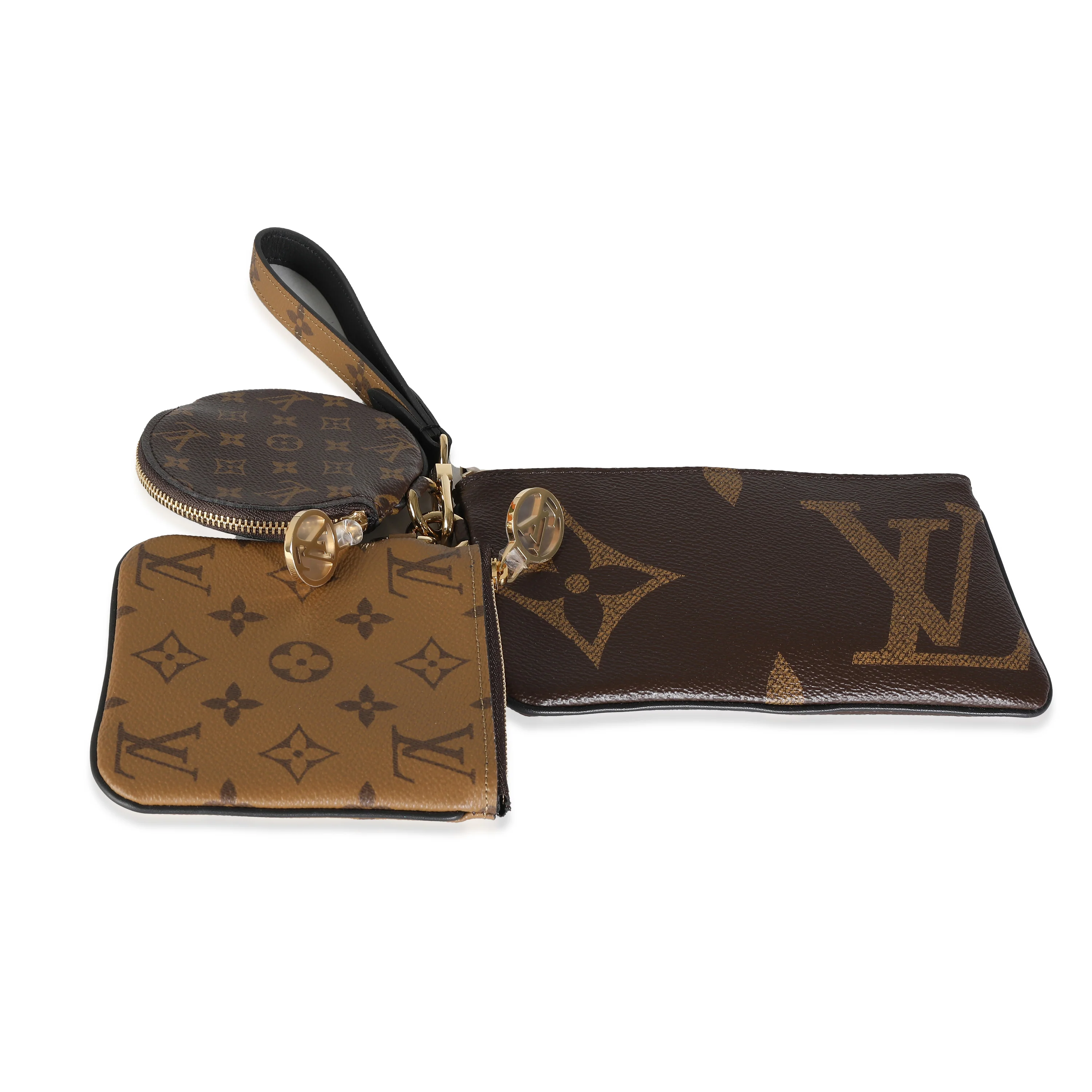 Louis Vuitton Reverse Monogram Giant Canvas Trio Pouch - Image 6
