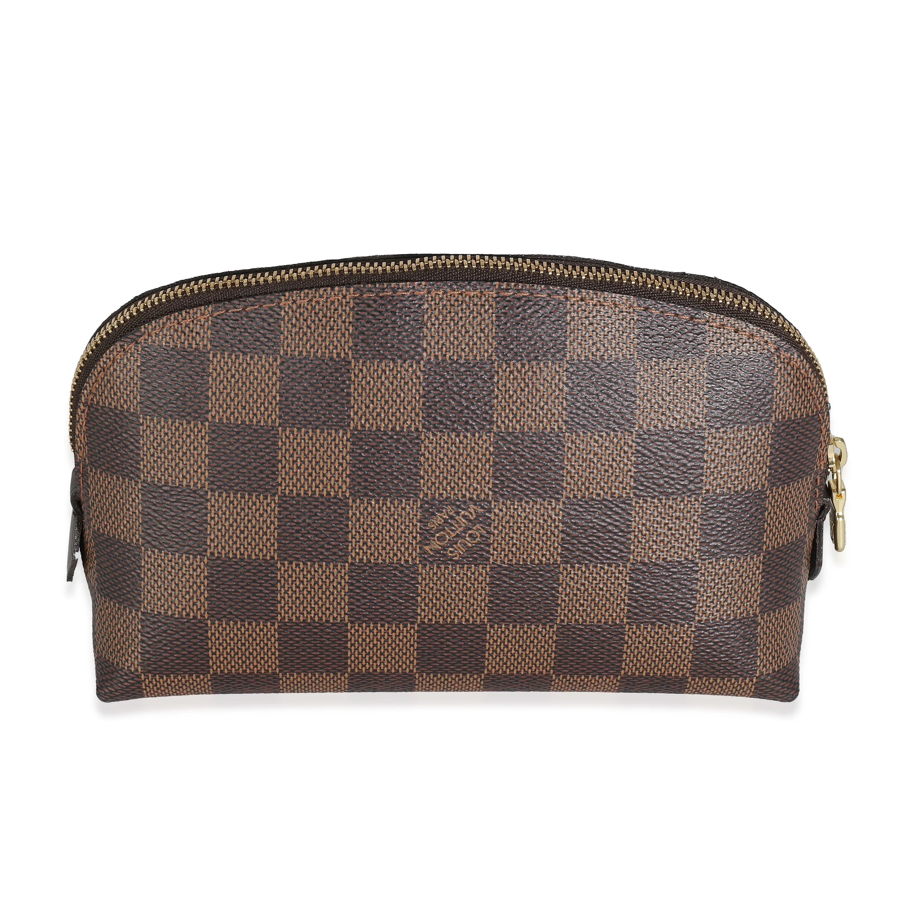 Louis Vuitton Damier Ebene Canvas Cosmetic Pouch - Image 4