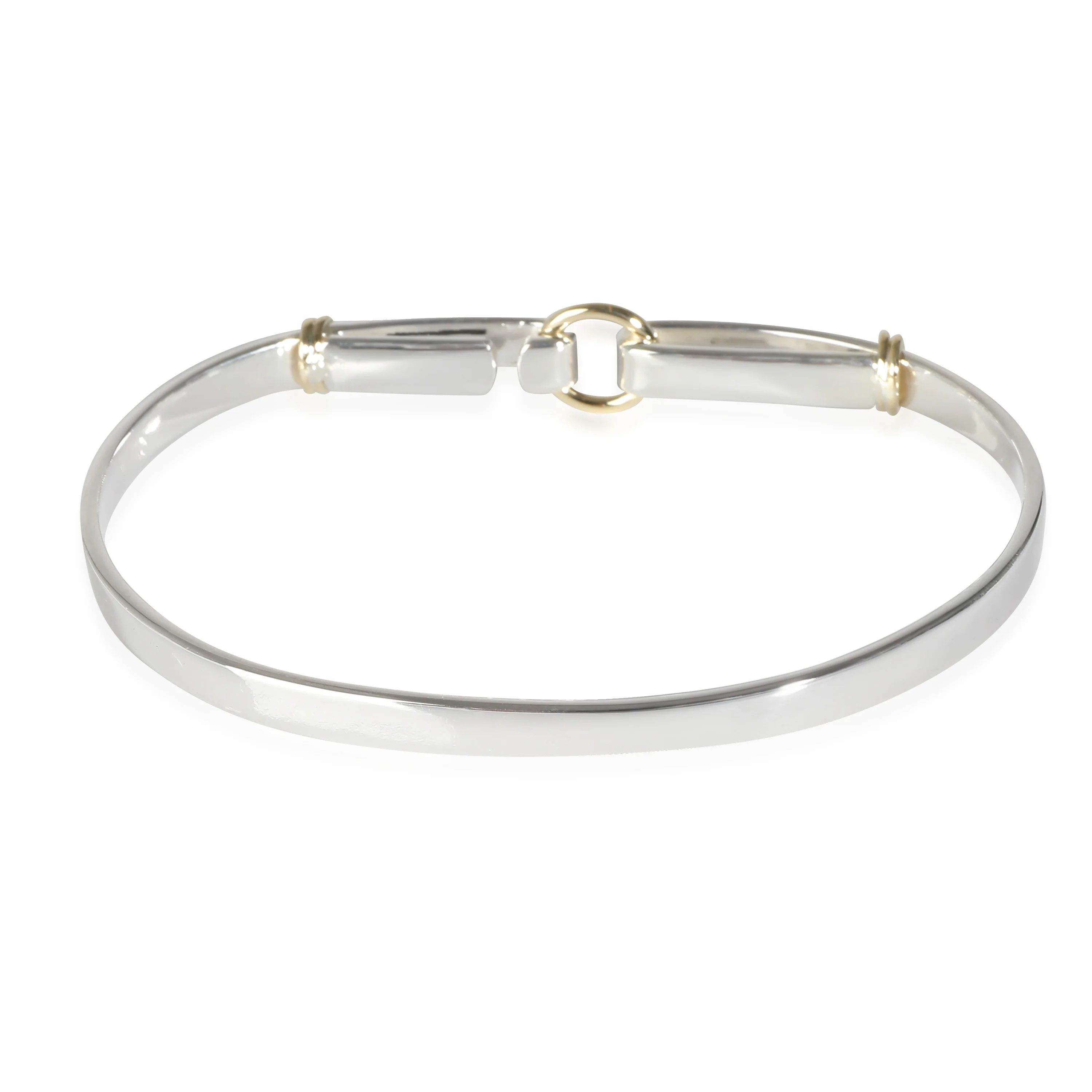 Vintage Bracelet in 18k Yellow Gold/Sterling Silver - Image 3