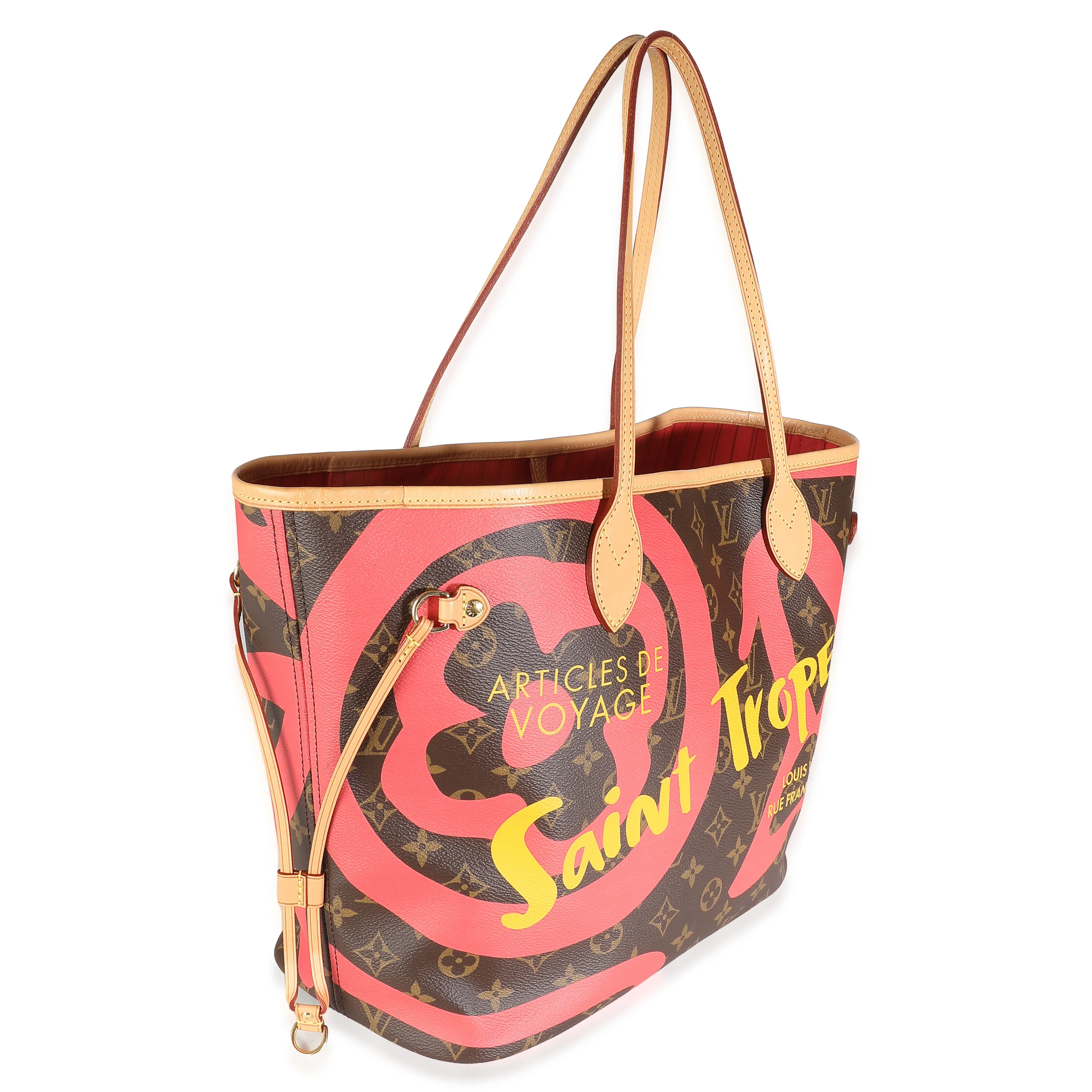 Louis Vuitton Tahitienne Monogram Canvas Saint Tropez Neverfull MM - Image 3