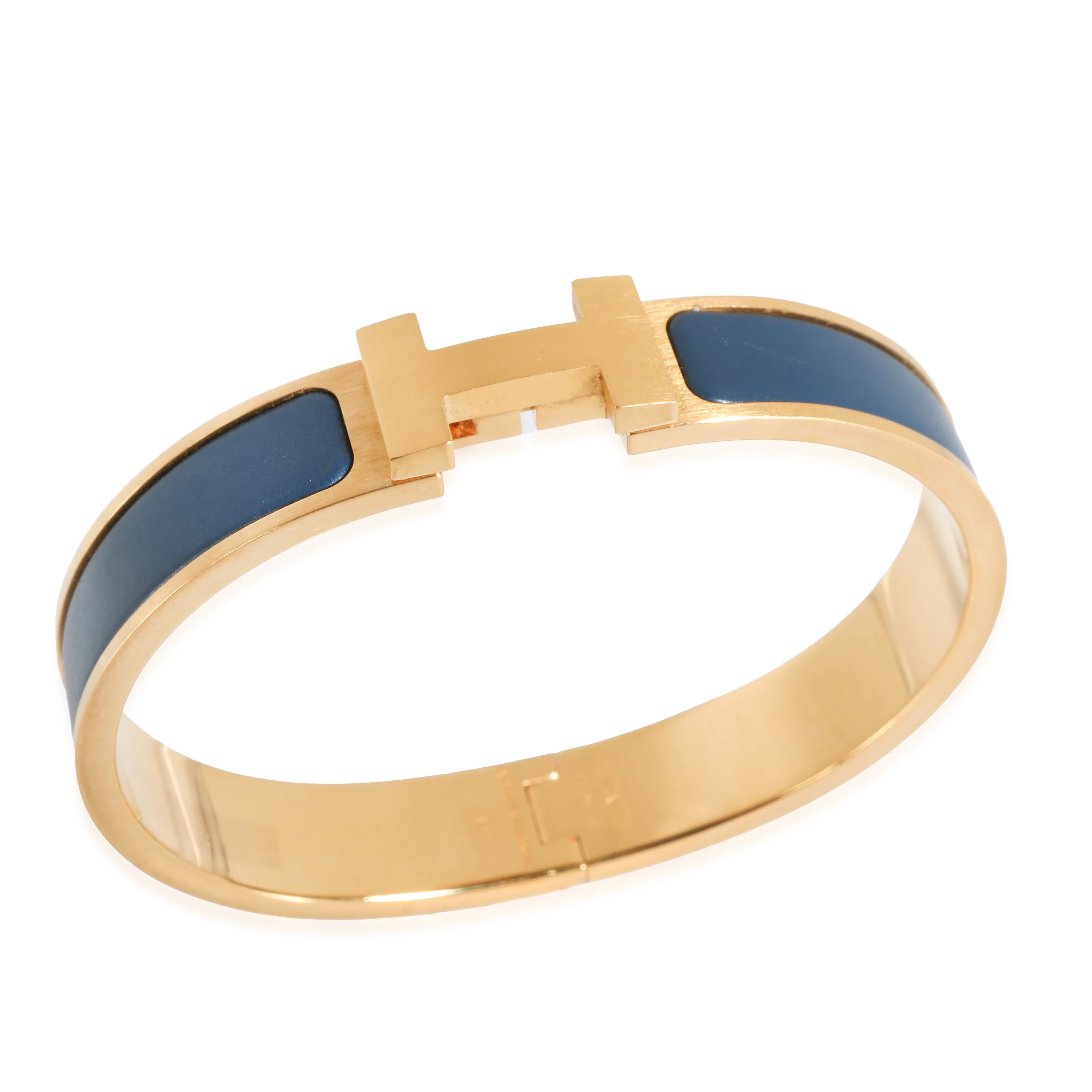 Hermès Clic H Bracelet in  Gold Plated - Image 6