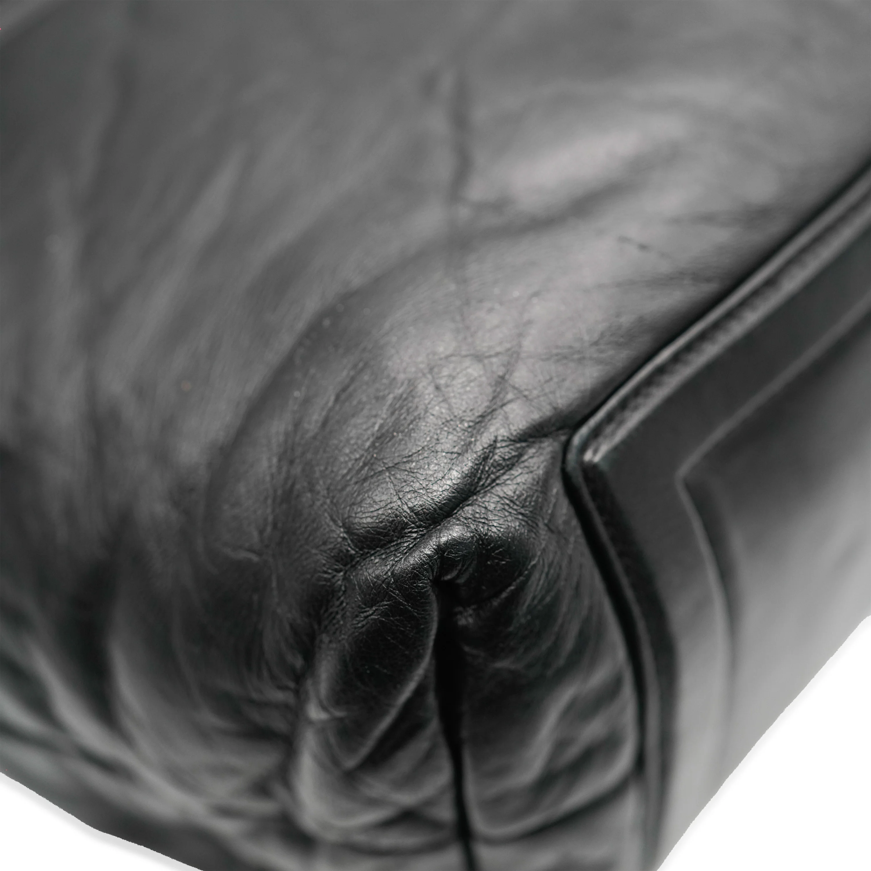 Black Lambskin Small Coco Cocoon Reversible Tote - Image 8