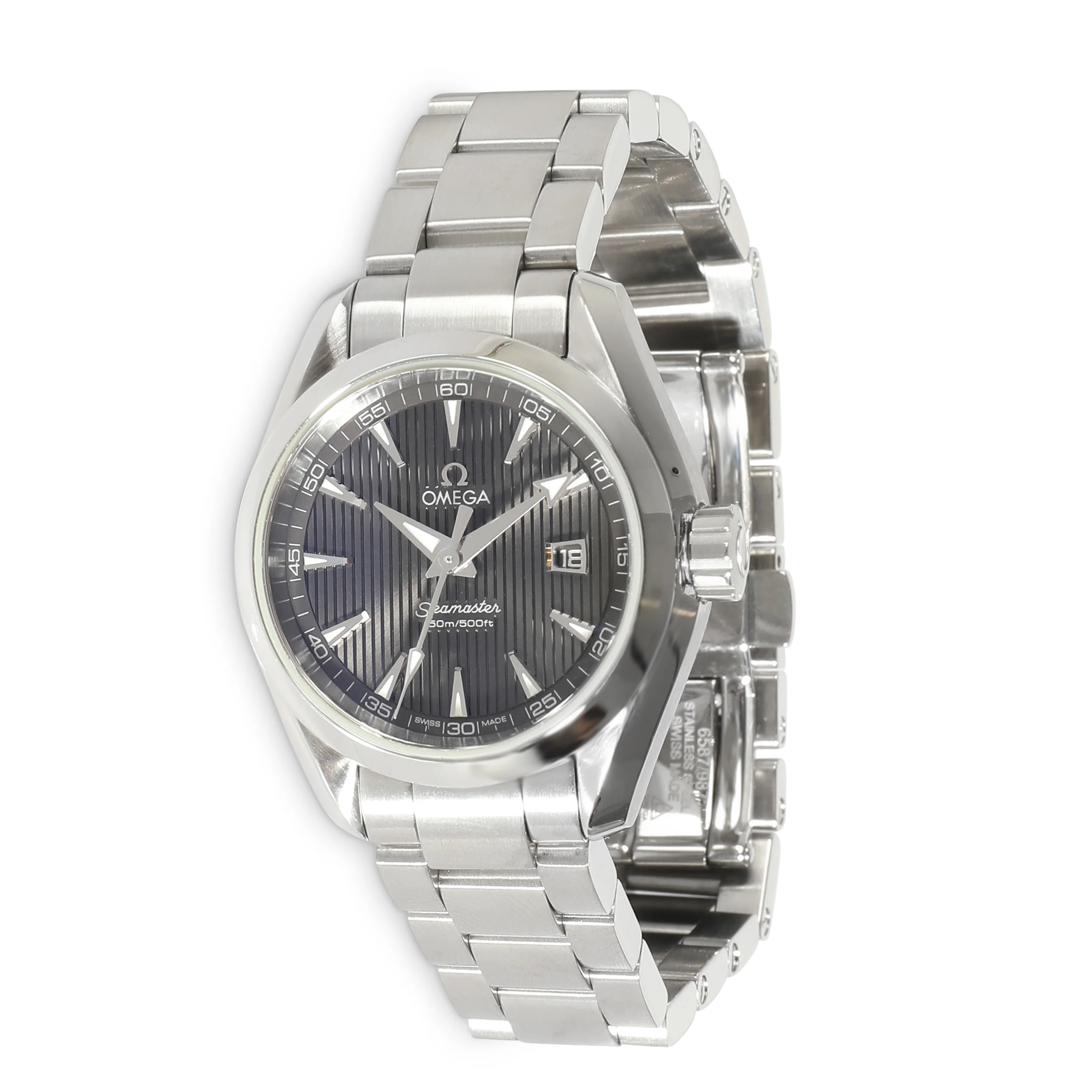 Seamaster Aqua Terra 231.10.30.61.06.001 Womens Watch in  Stainless Steel