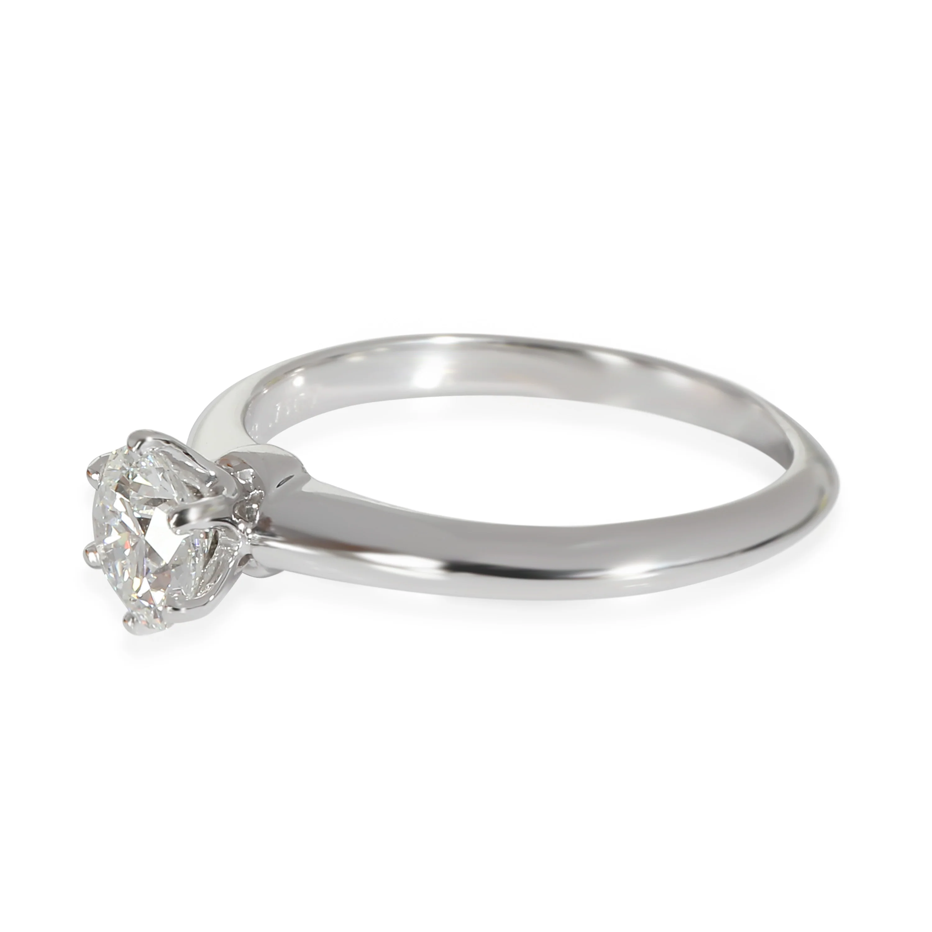 Diamond Engagement Ring in  Platinum G VVS2 0.75 CTW - Image 2