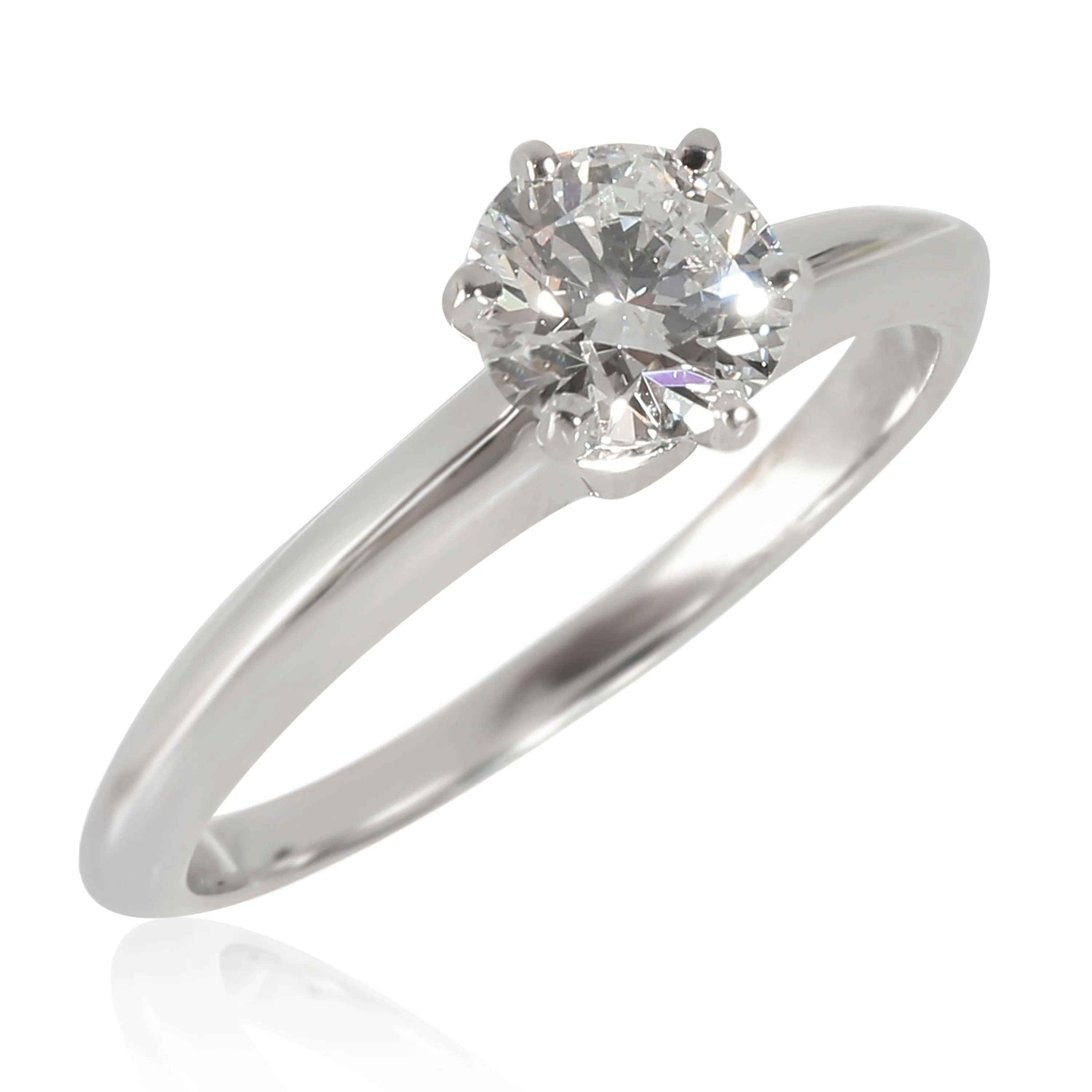 Diamond Engagement Ring in  Platinum G VVS2 0.75 CTW - Image 3