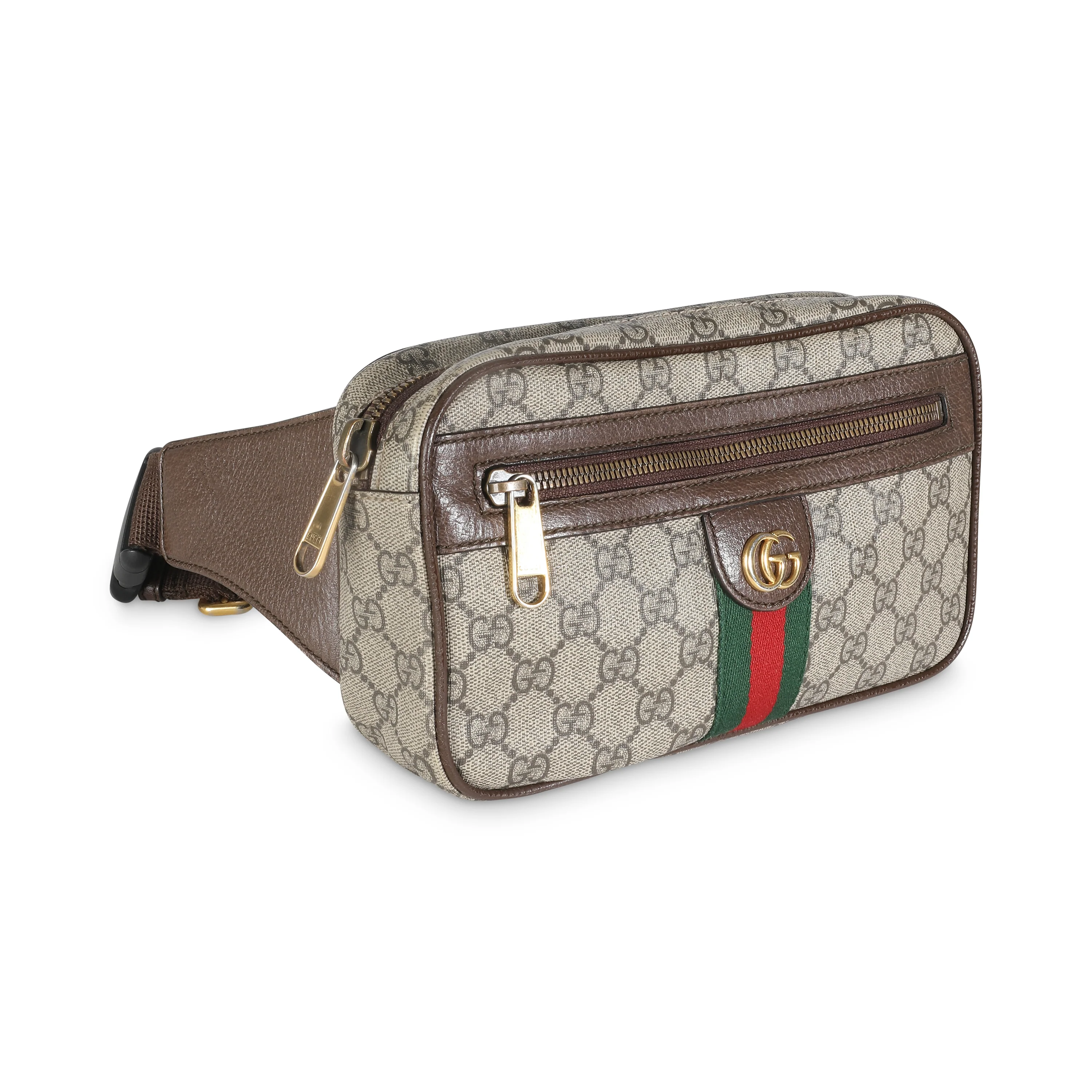 Beige GG Supreme Ophidia Belt Bag - Image 3