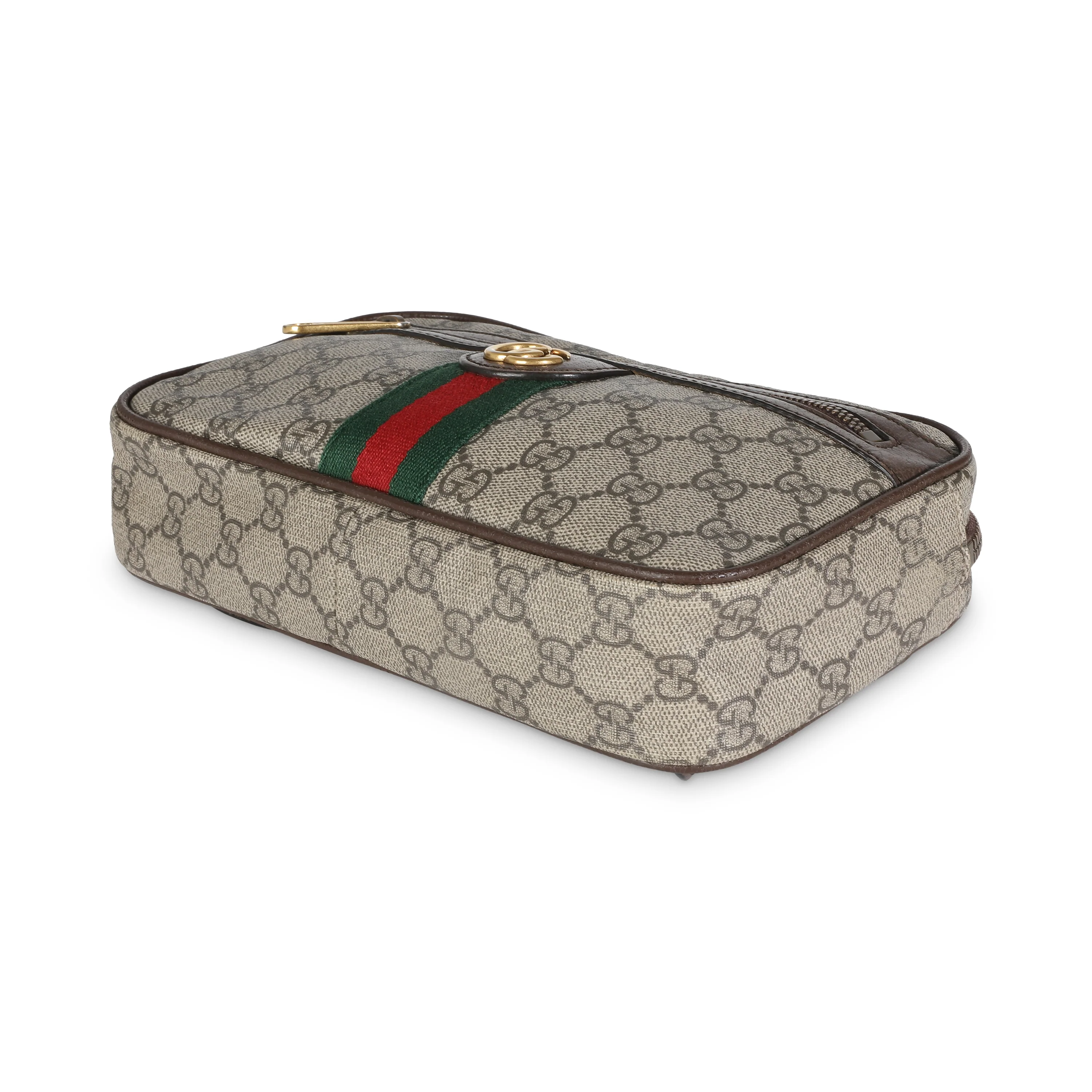 Beige GG Supreme Ophidia Belt Bag - Image 7