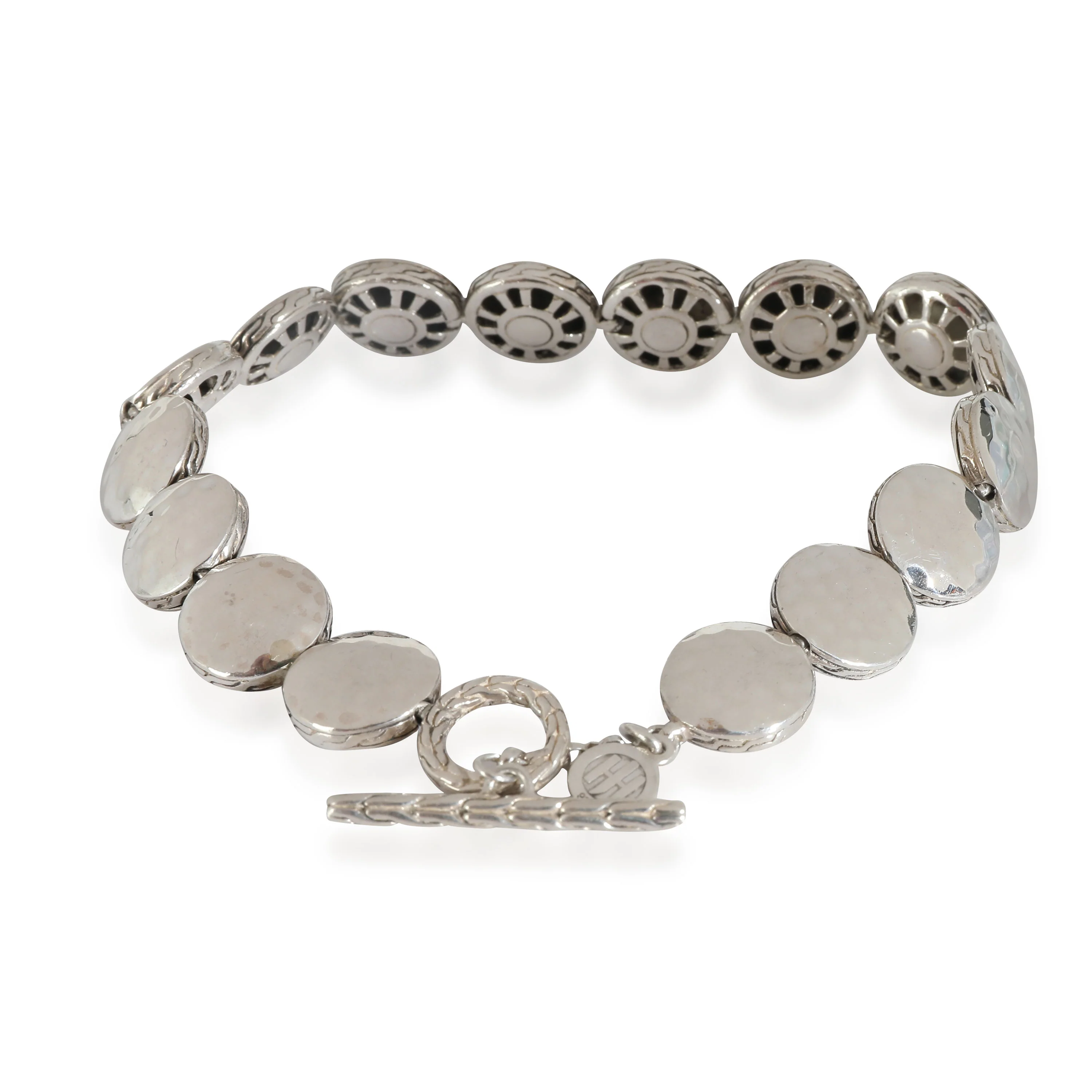 Palu Round Disc Bracelet in Sterling Silver - Image 3
