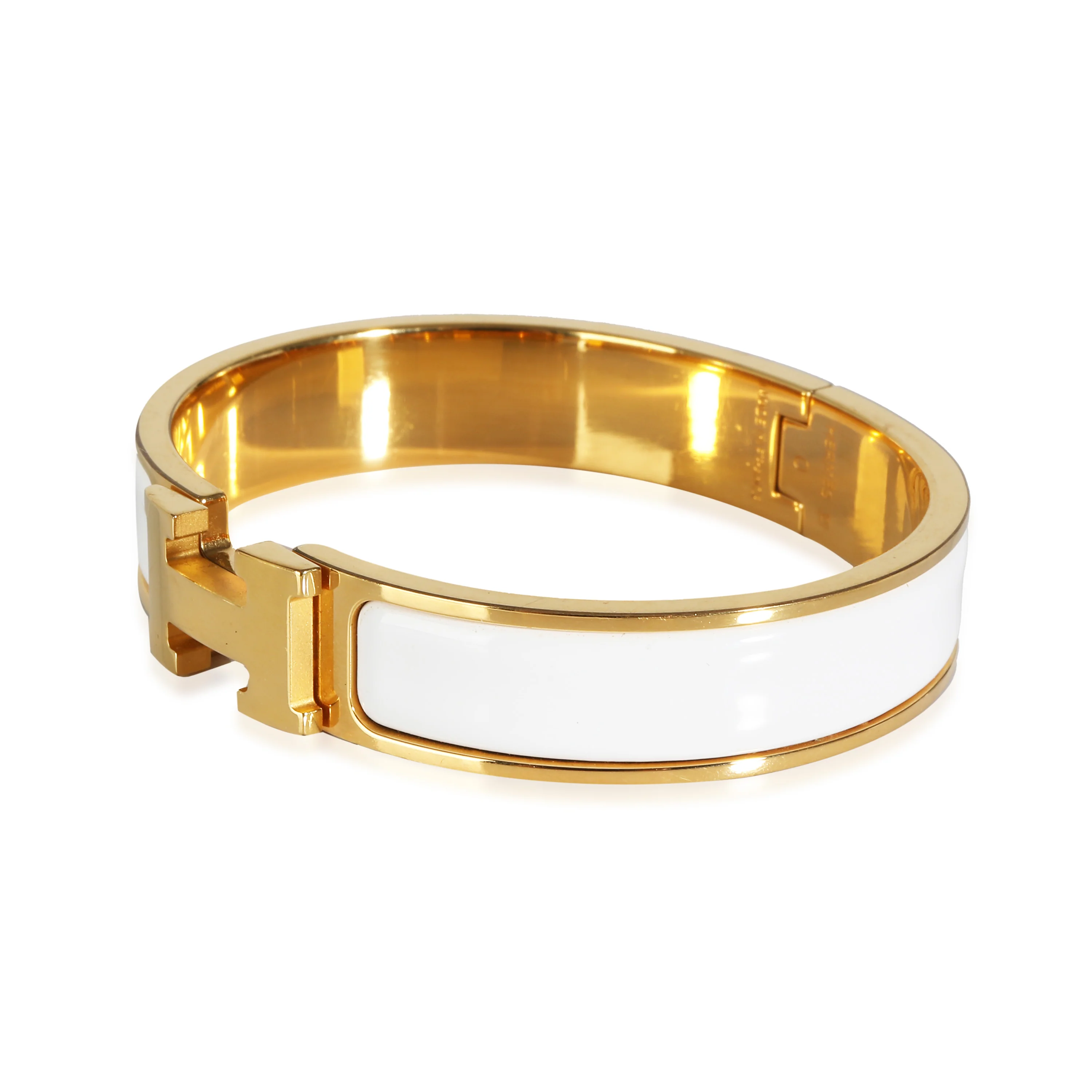 Hermès Clic H Bracelet in  Gold Plated - Image 2
