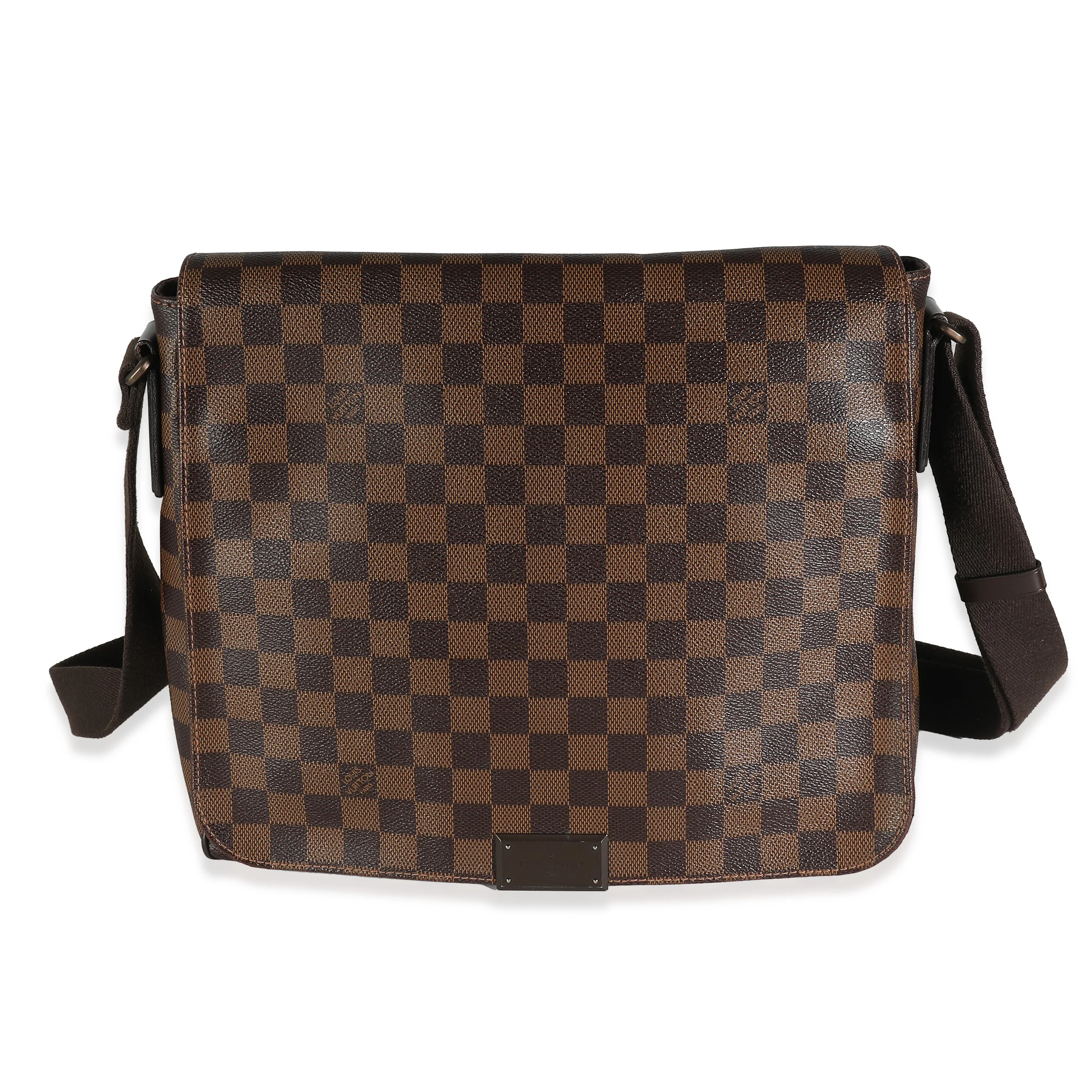 Damier Ebene Canvas District PM