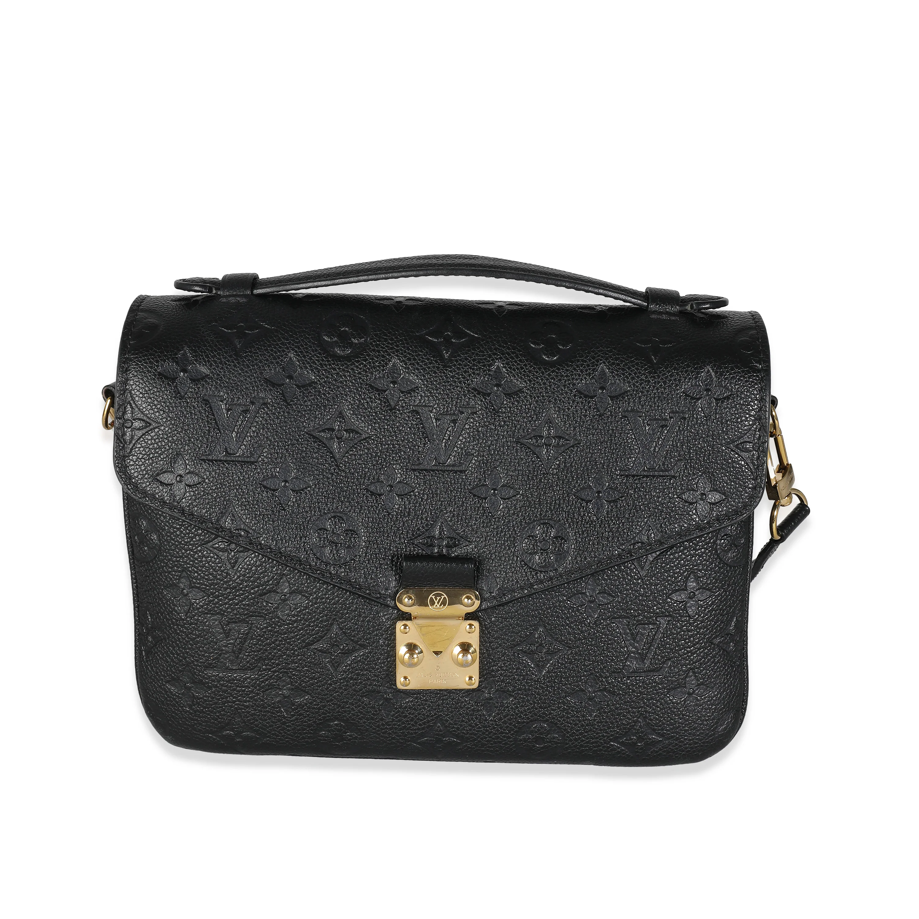 Louis Vuitton Black Empreinte Pochette Metis