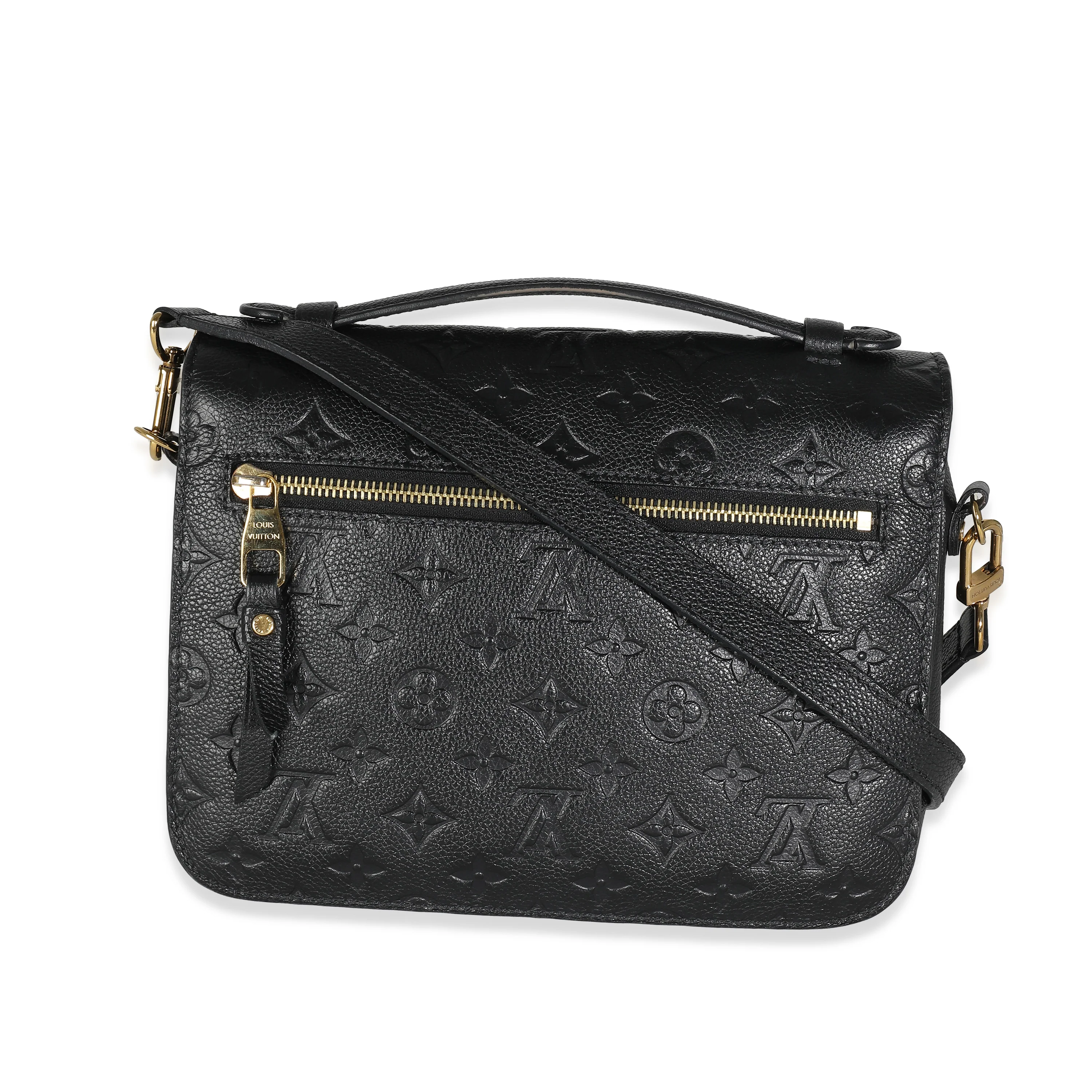 Louis Vuitton Black Empreinte Pochette Metis - Image 4