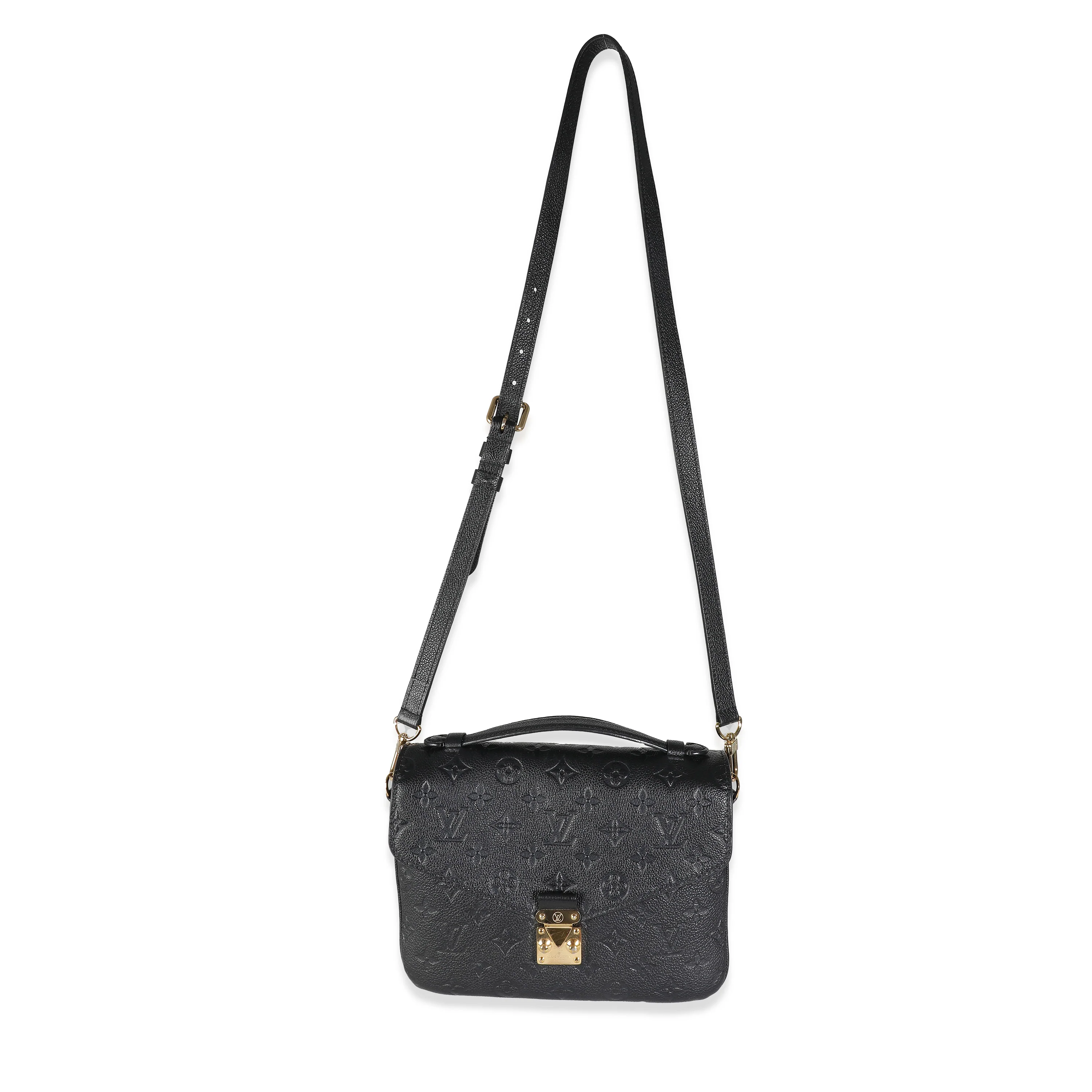 Louis Vuitton Black Empreinte Pochette Metis - Image 8