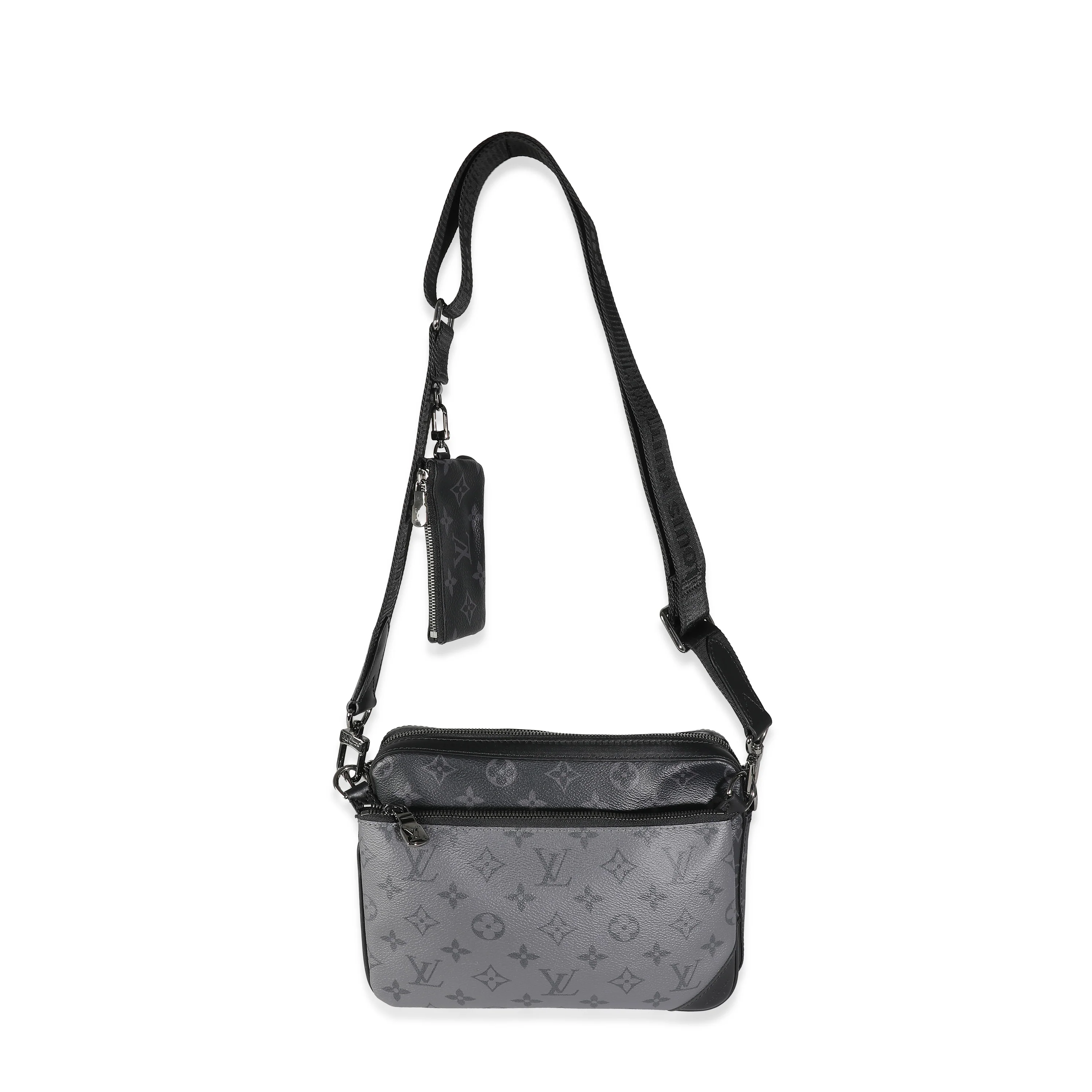Louis Vuitton Monogram Reverse Eclipse Trio Messenger - Image 8