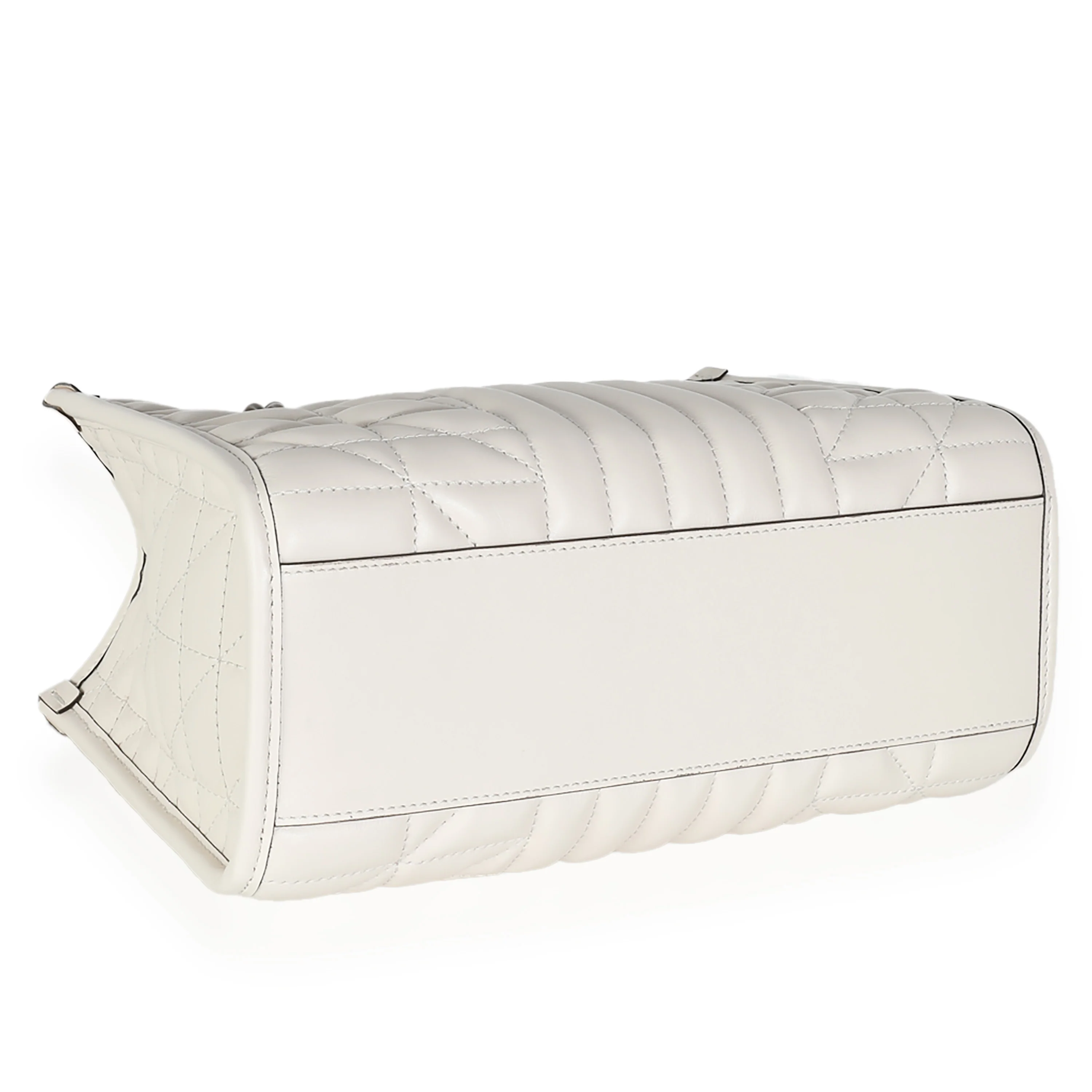 White Calfskin GG Marmont Small Aria Chain Shopping Tote - Image 6