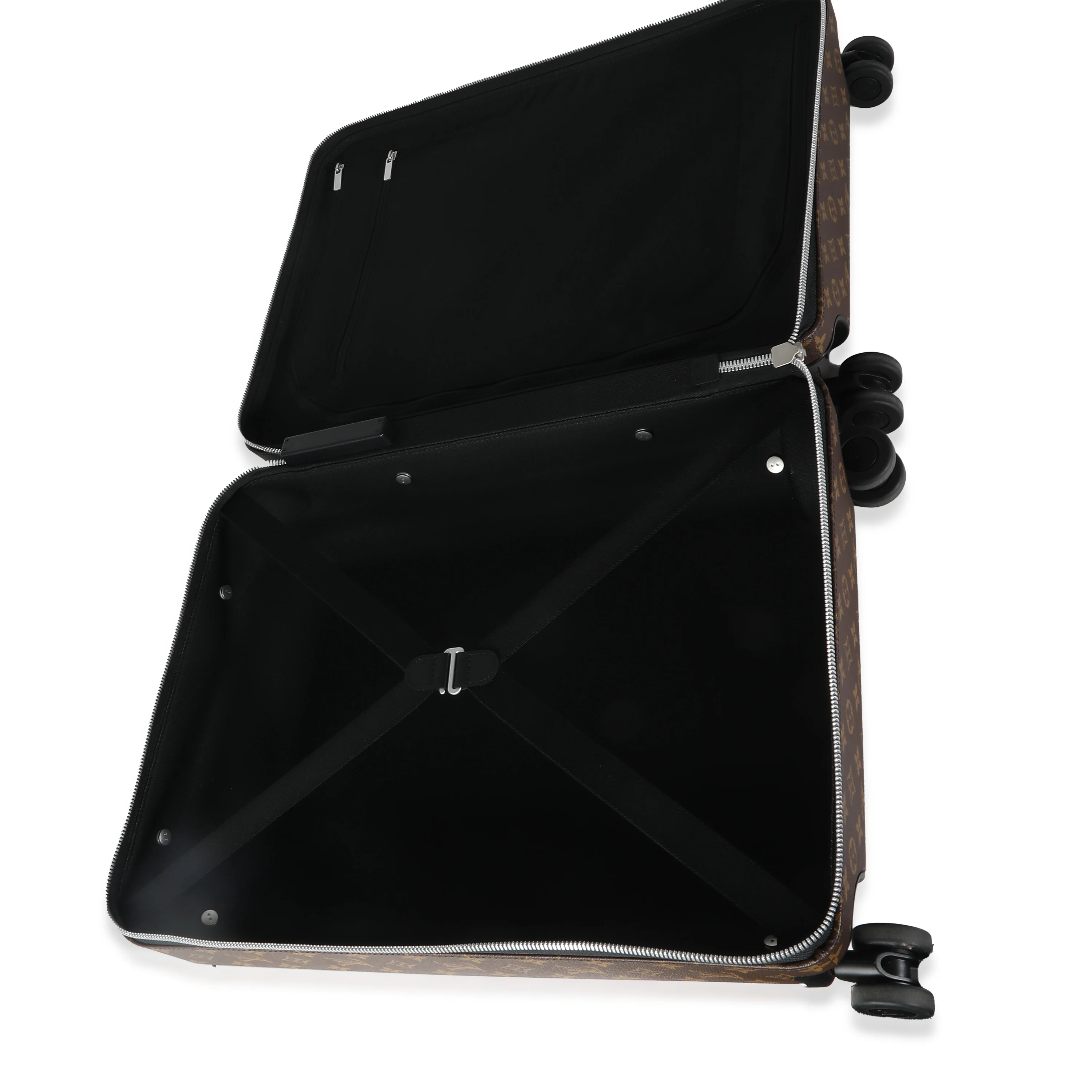 Black Monogram Macassar Canvas Horizon 55 - Image 8