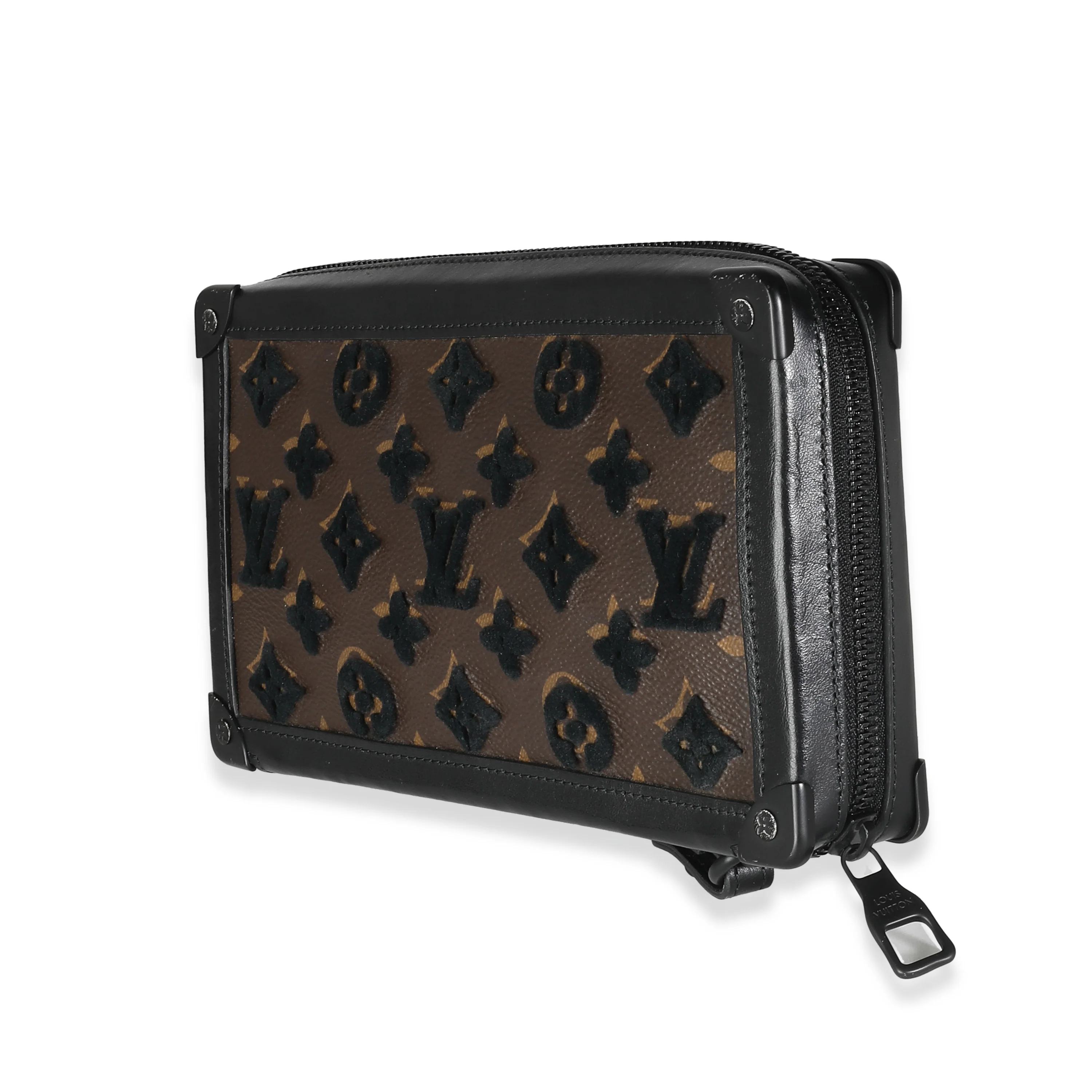 Tuffetage Monogram Canvas Soft Trunk Clutch - Image 2