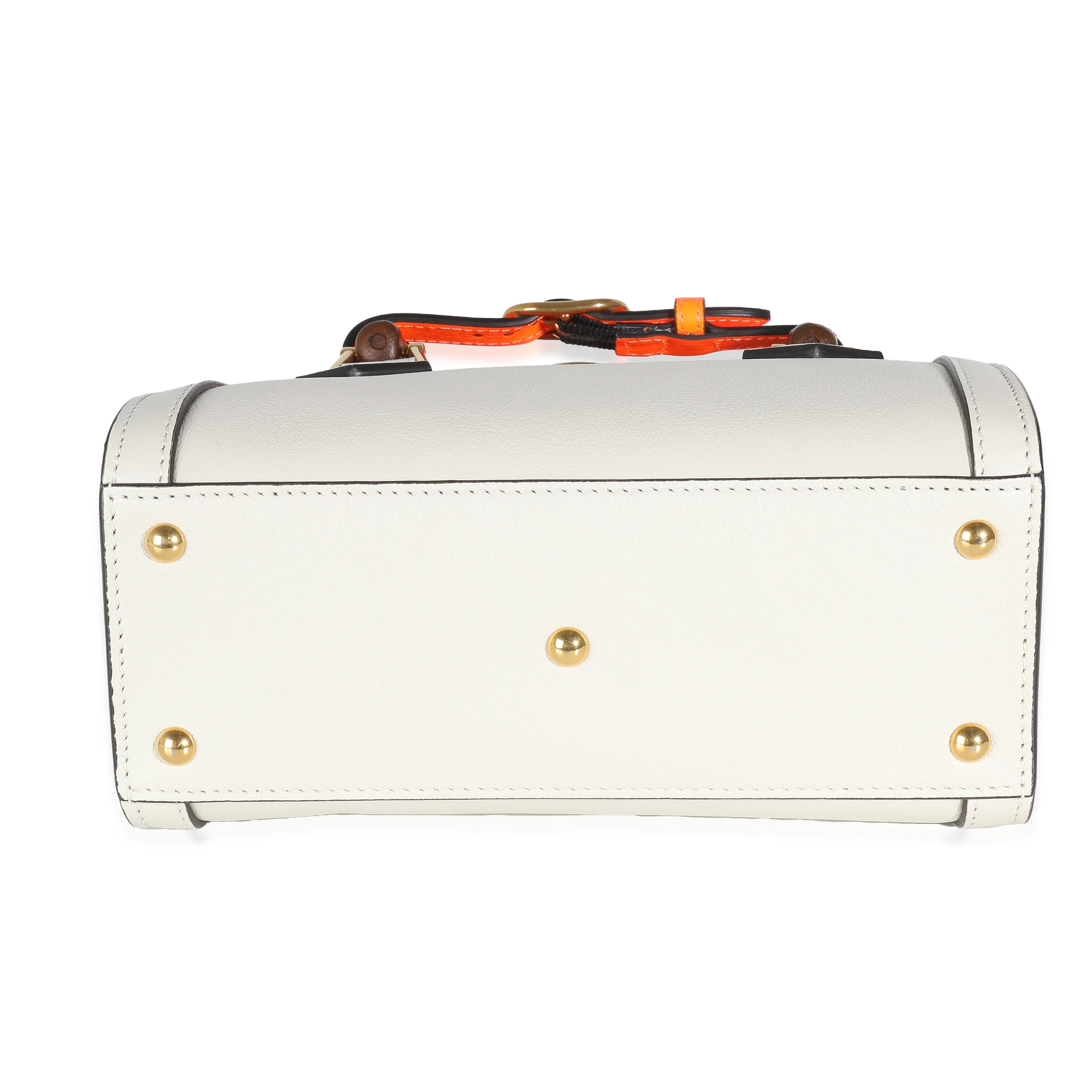 Mystic White Wonka Grain Calfskin Mini Diana Tote - Image 5