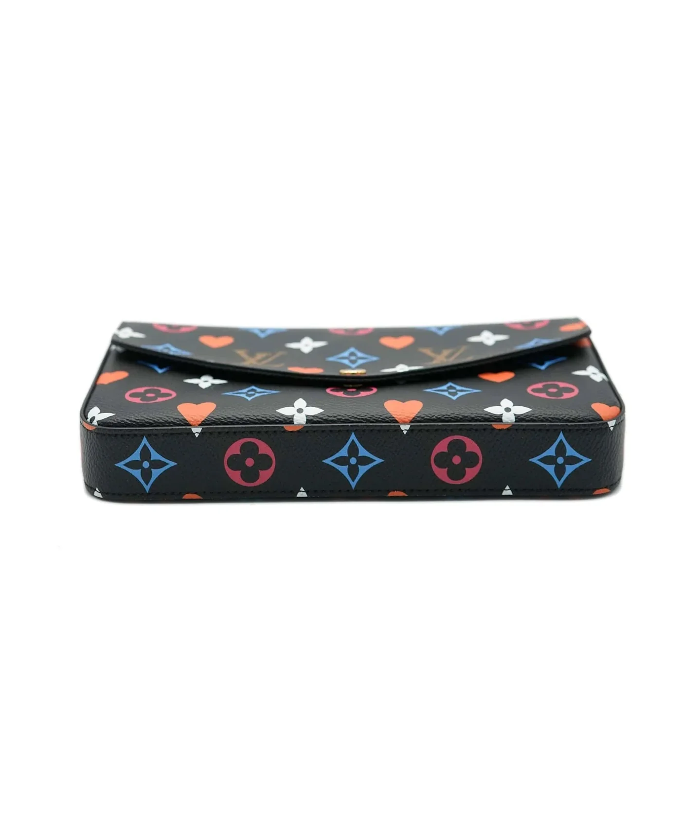 Black Multicolor Monogram Canvas Game On Felicie Pochette - Image 5