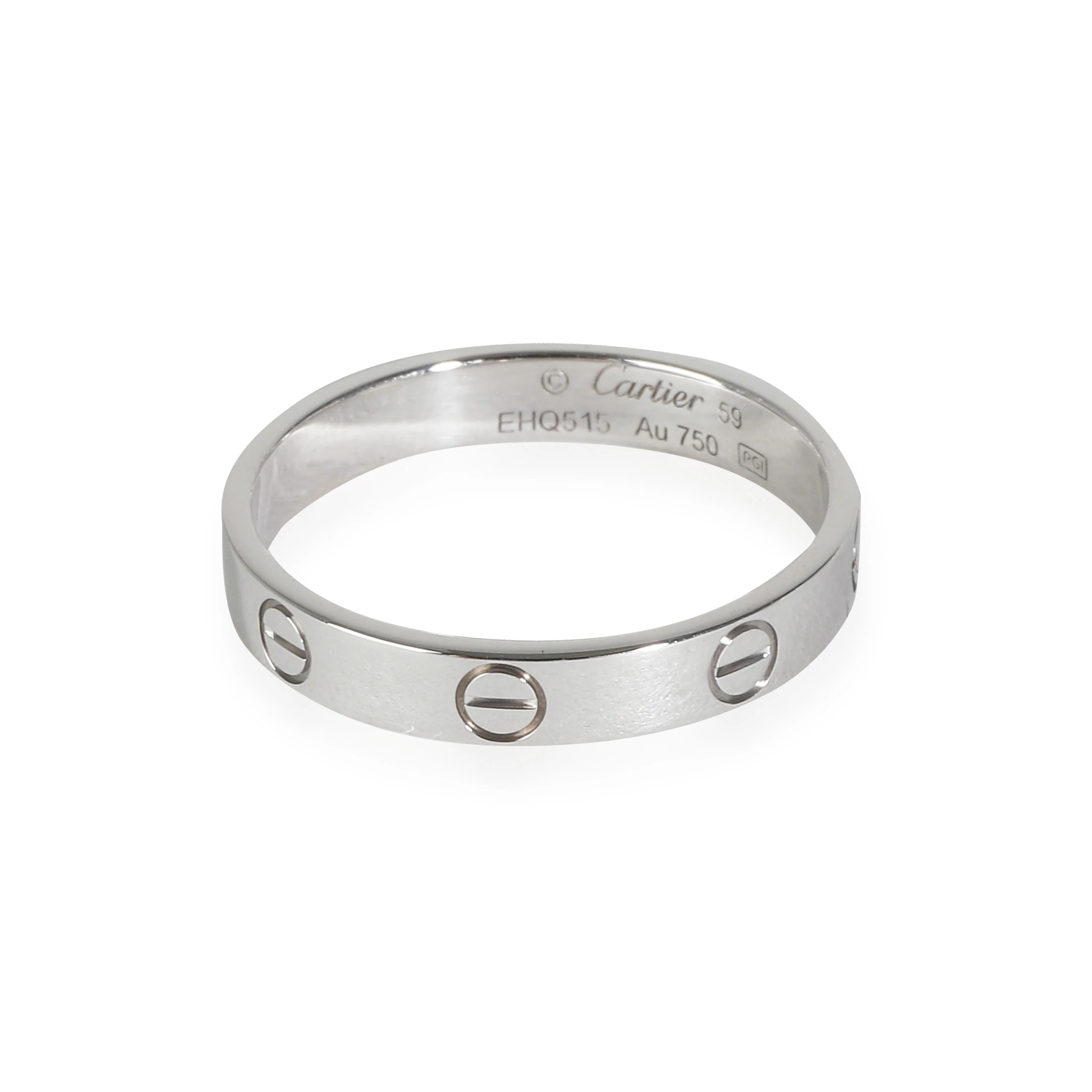 Love Wedding Band (White Gold)