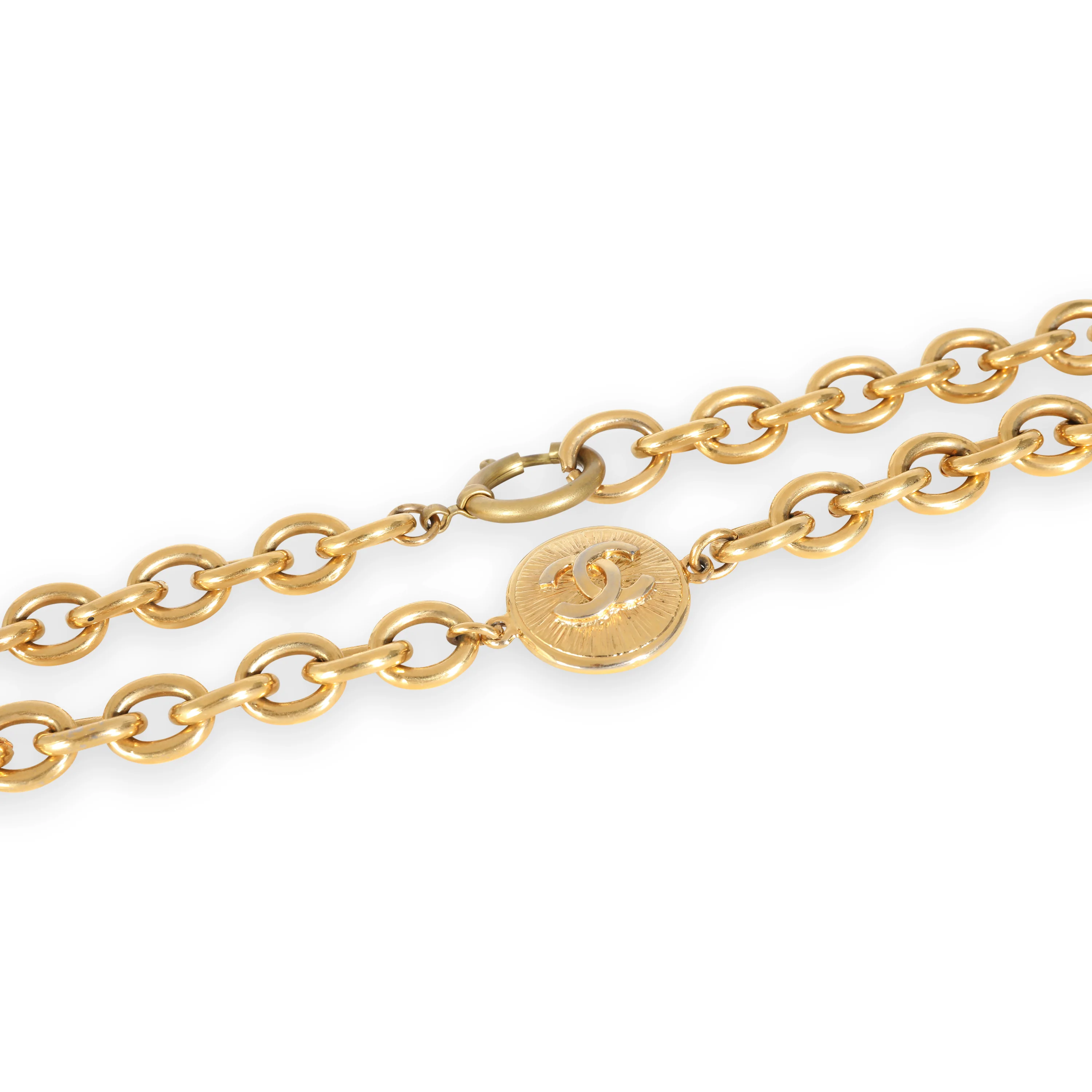 Vintage Fashion Necklace in Gold Plated - Image 2