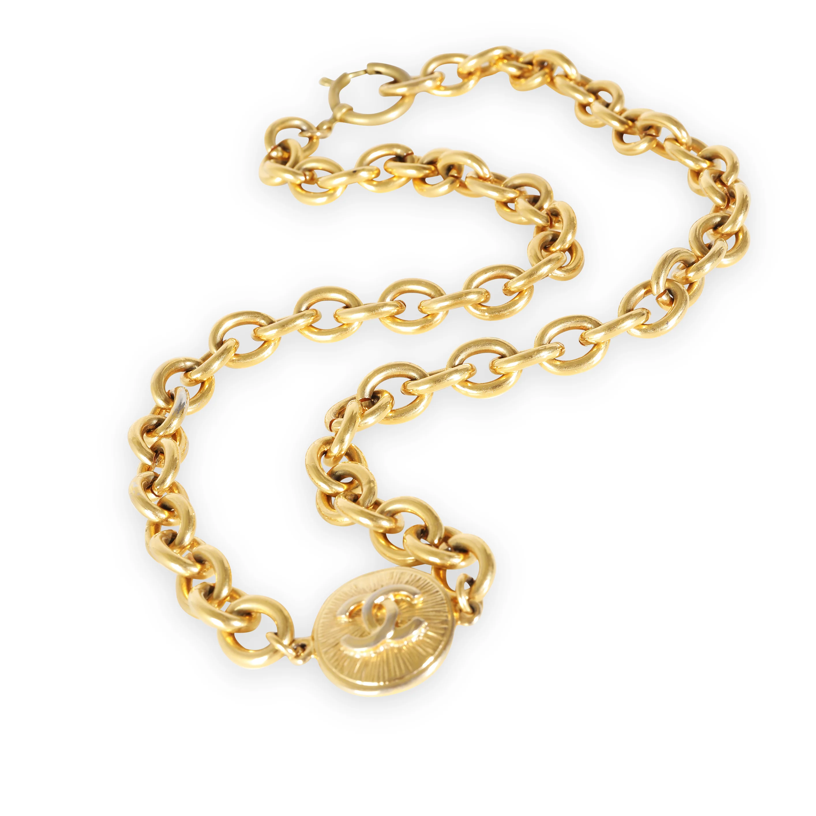 Vintage Fashion Necklace in Gold Plated - Image 3