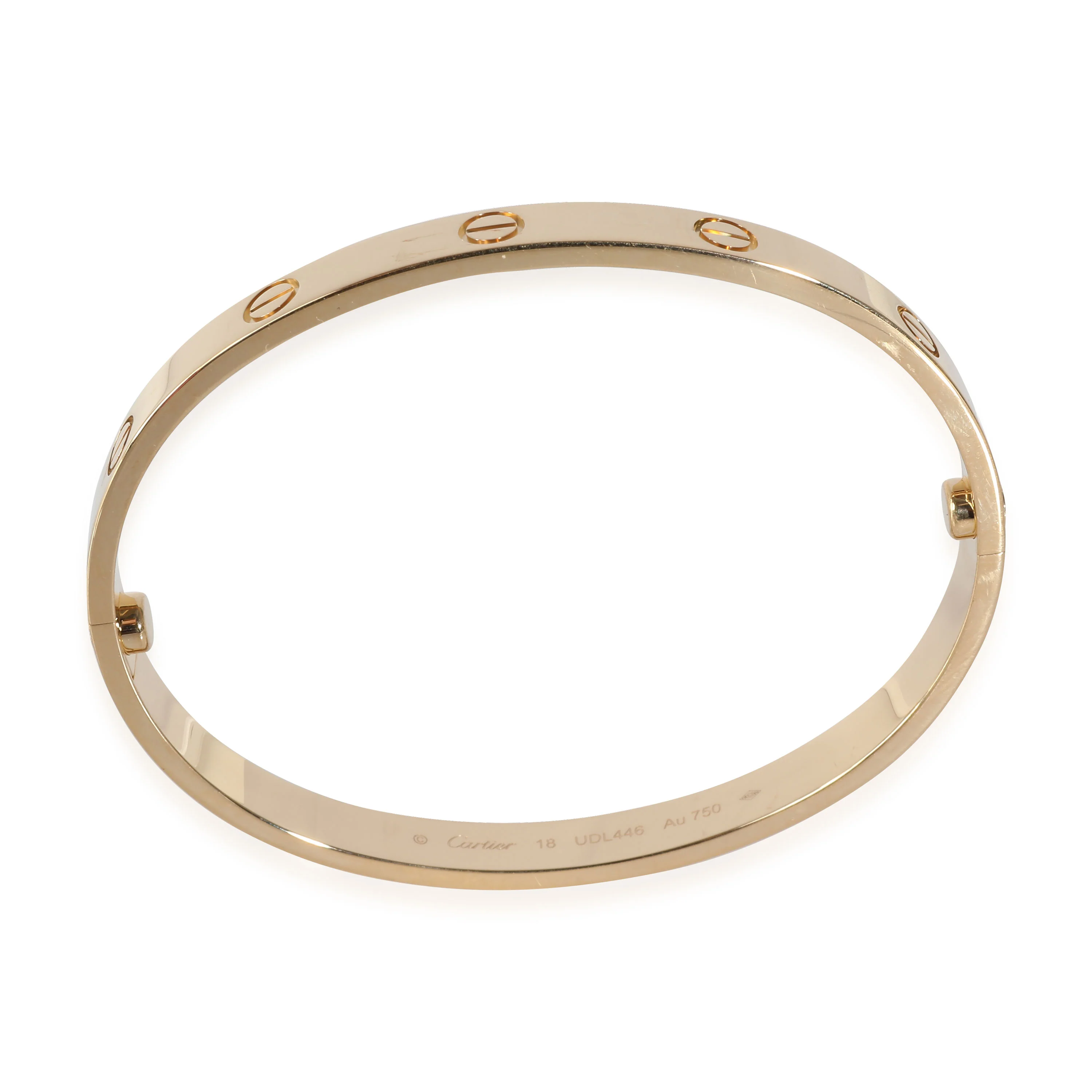 Love Bracelet (Yellow Gold) - Image 7