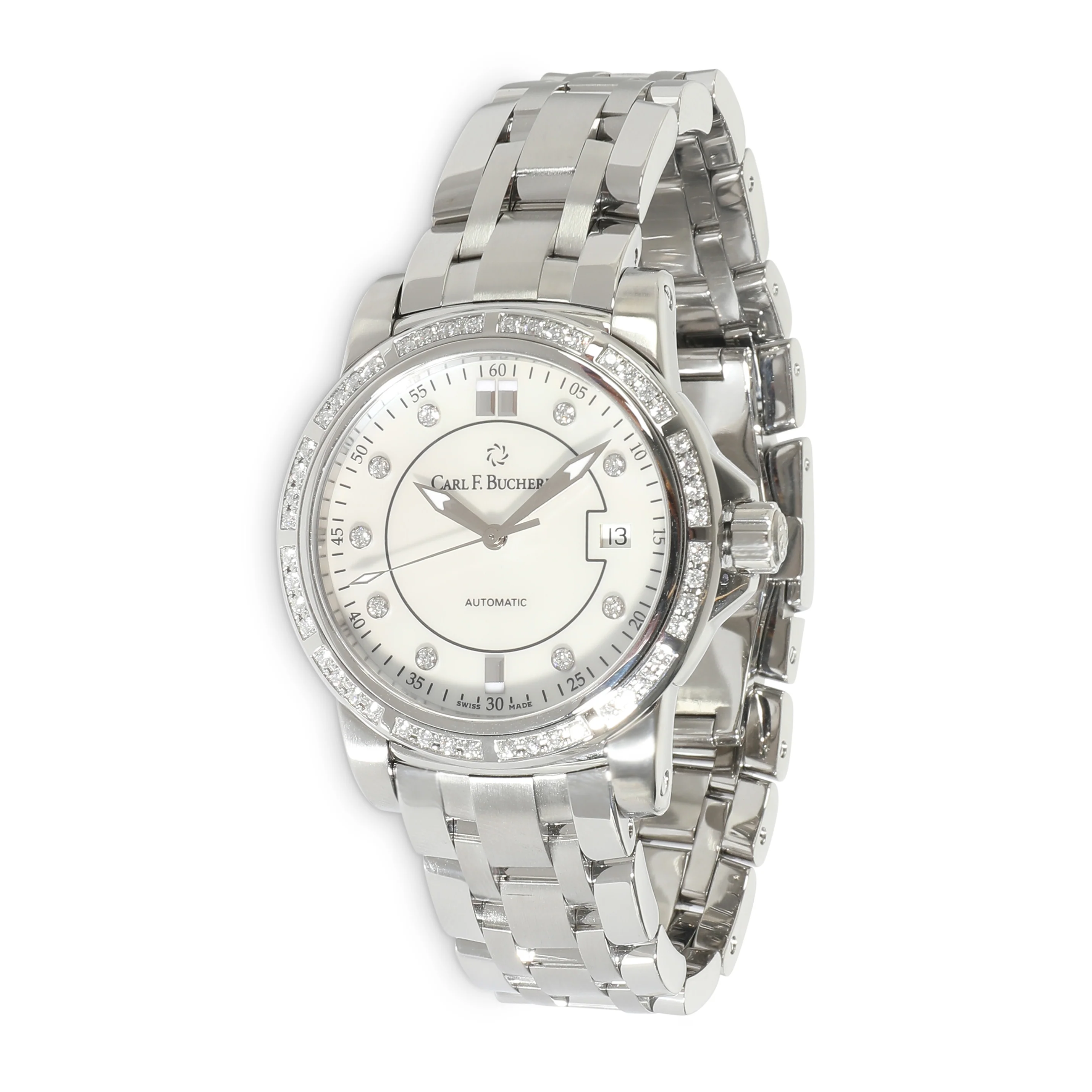 Patravi Autodate 00.10617.08.77.31 Unisex Watch in Stainless S