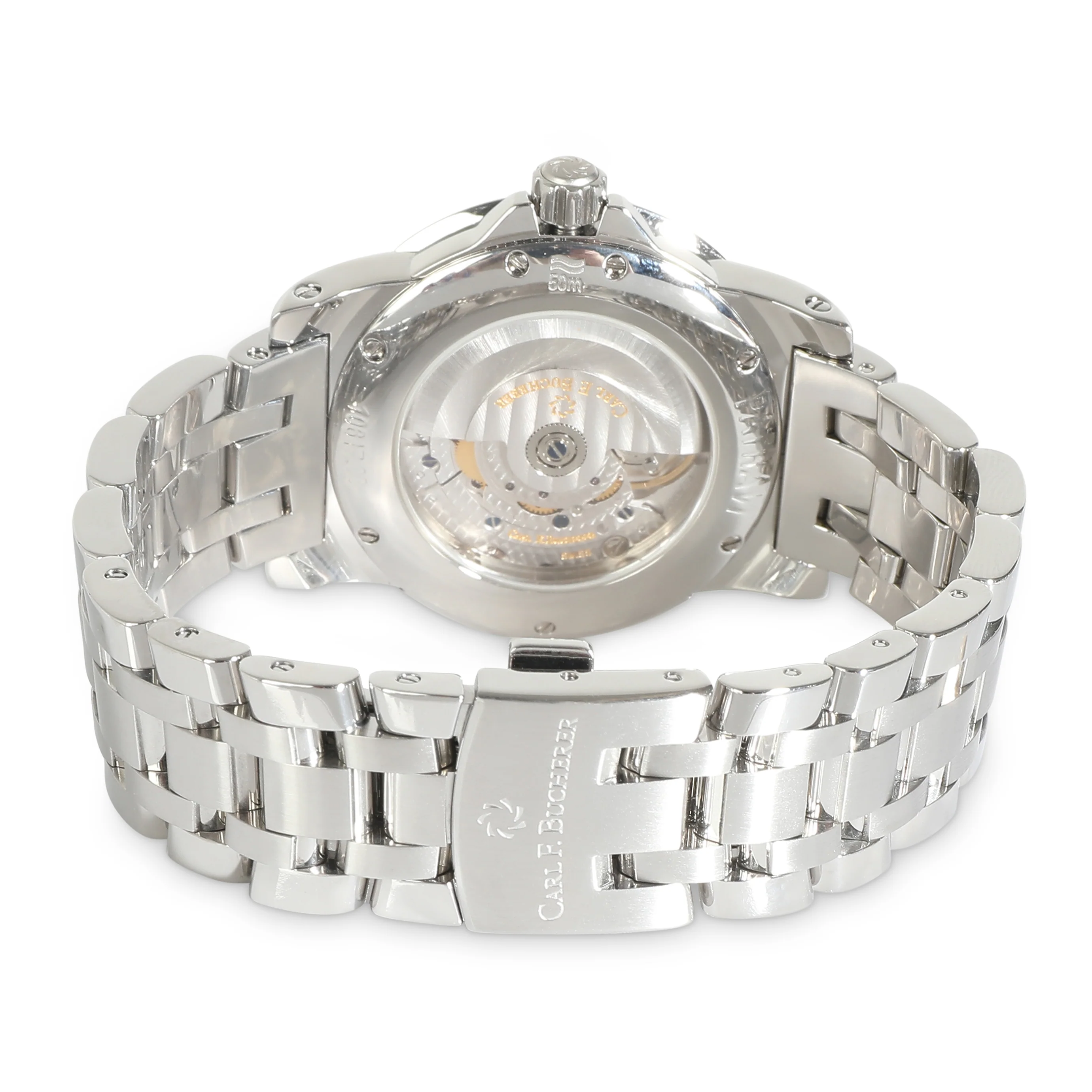 Patravi Autodate 00.10617.08.77.31 Unisex Watch in Stainless S - Image 4