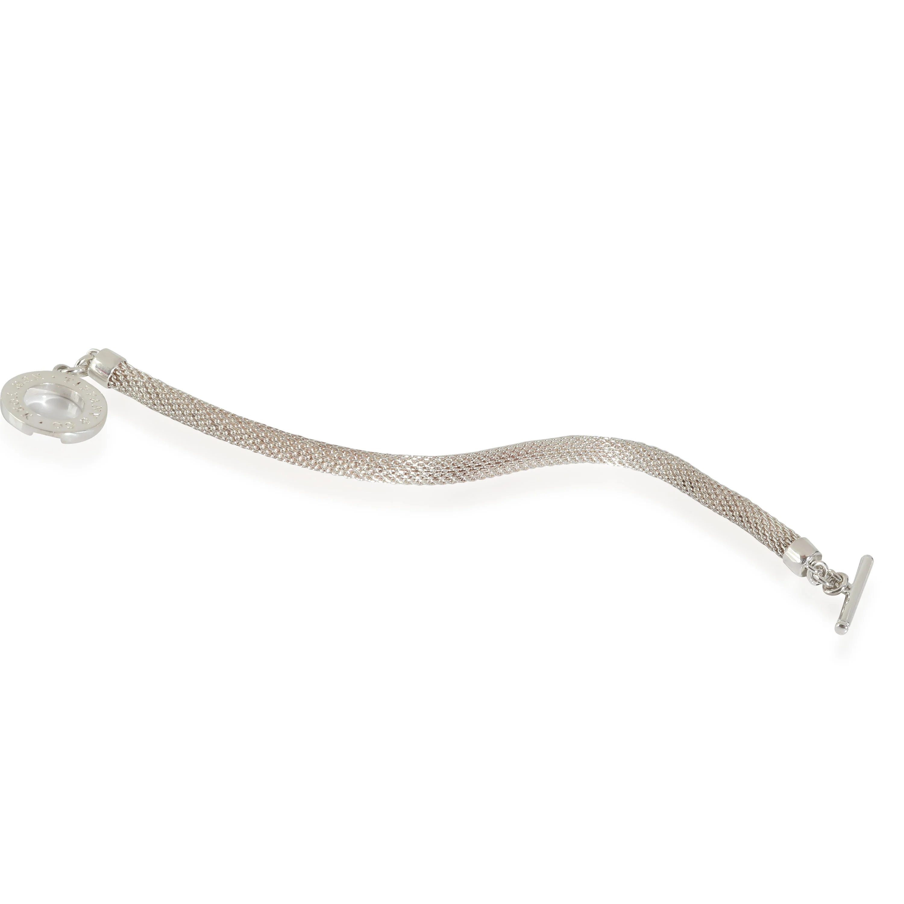 Mesh Toggle Bracelet in  Sterling Silver - Image 2
