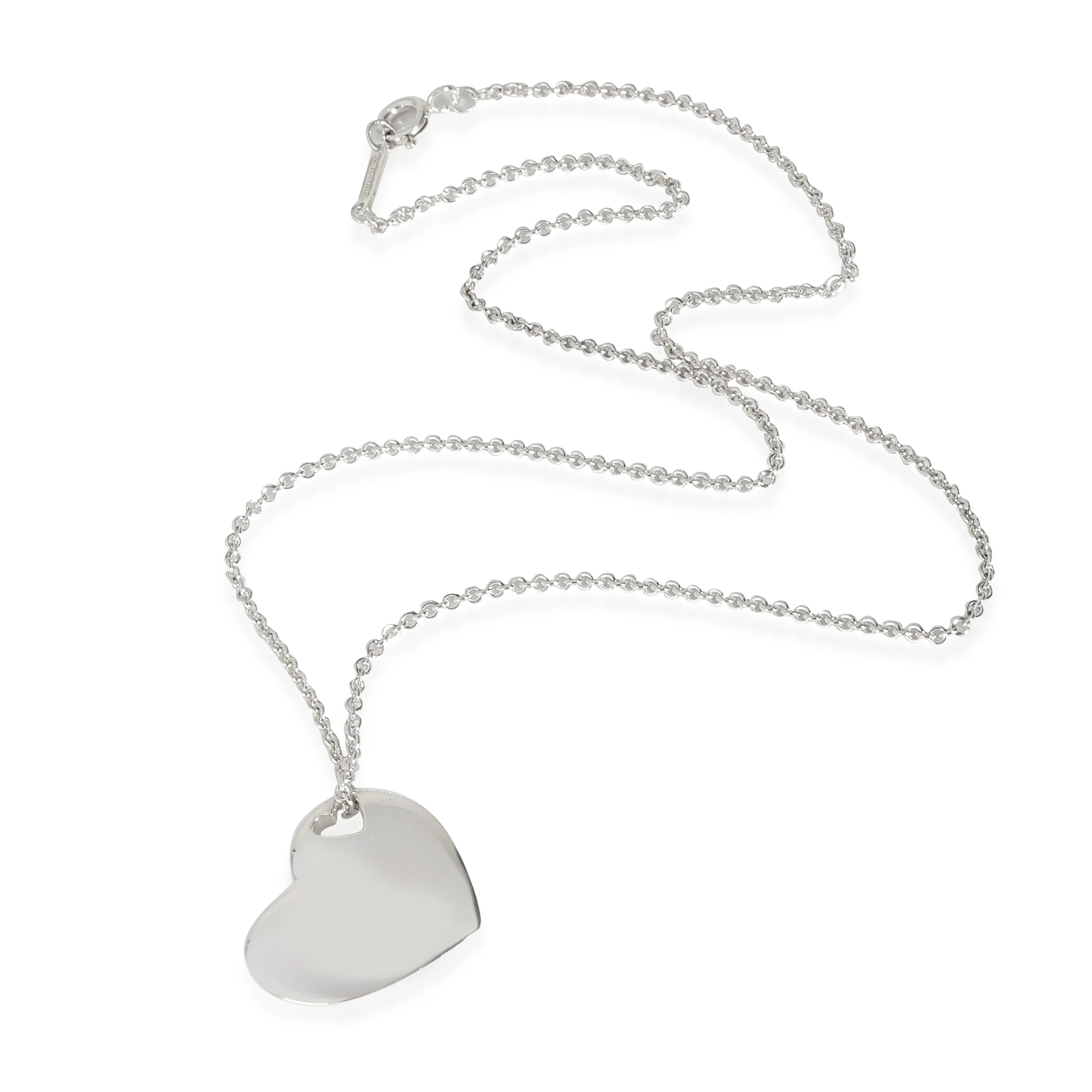 Heart Cut Out Pendant in Sterling Silver - Image 2