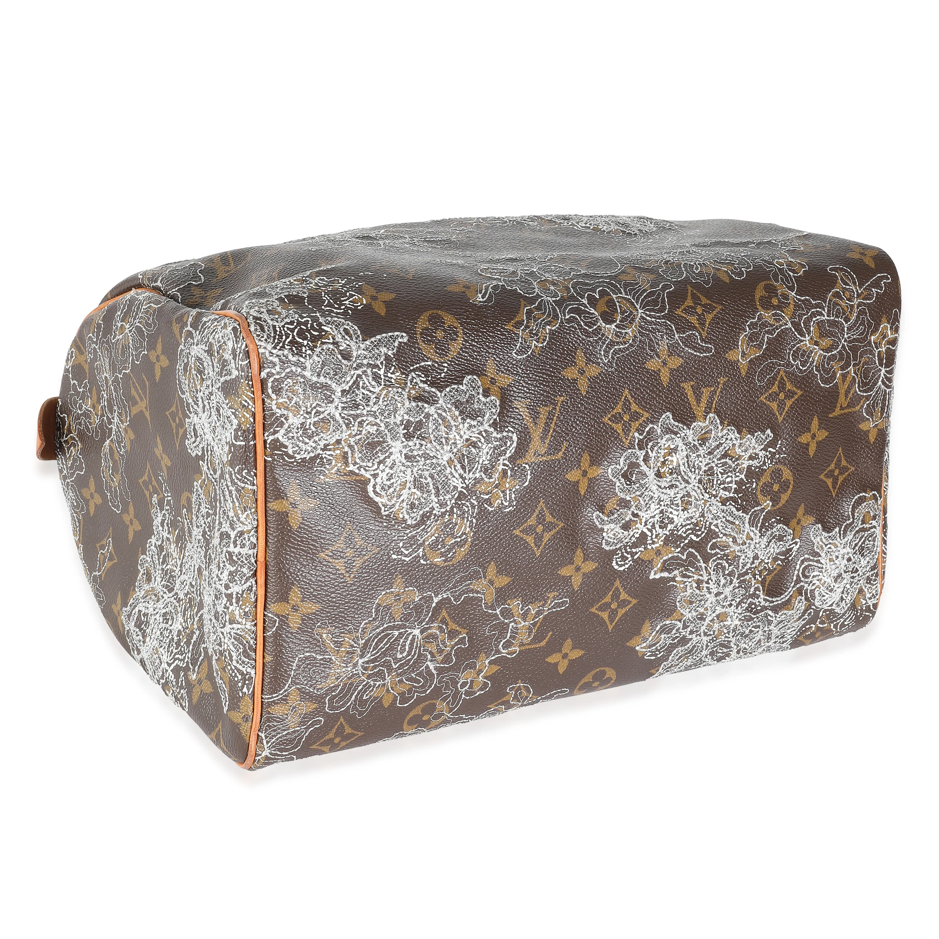 Monogram Canvas Dentelle Speedy 30 - Image 6