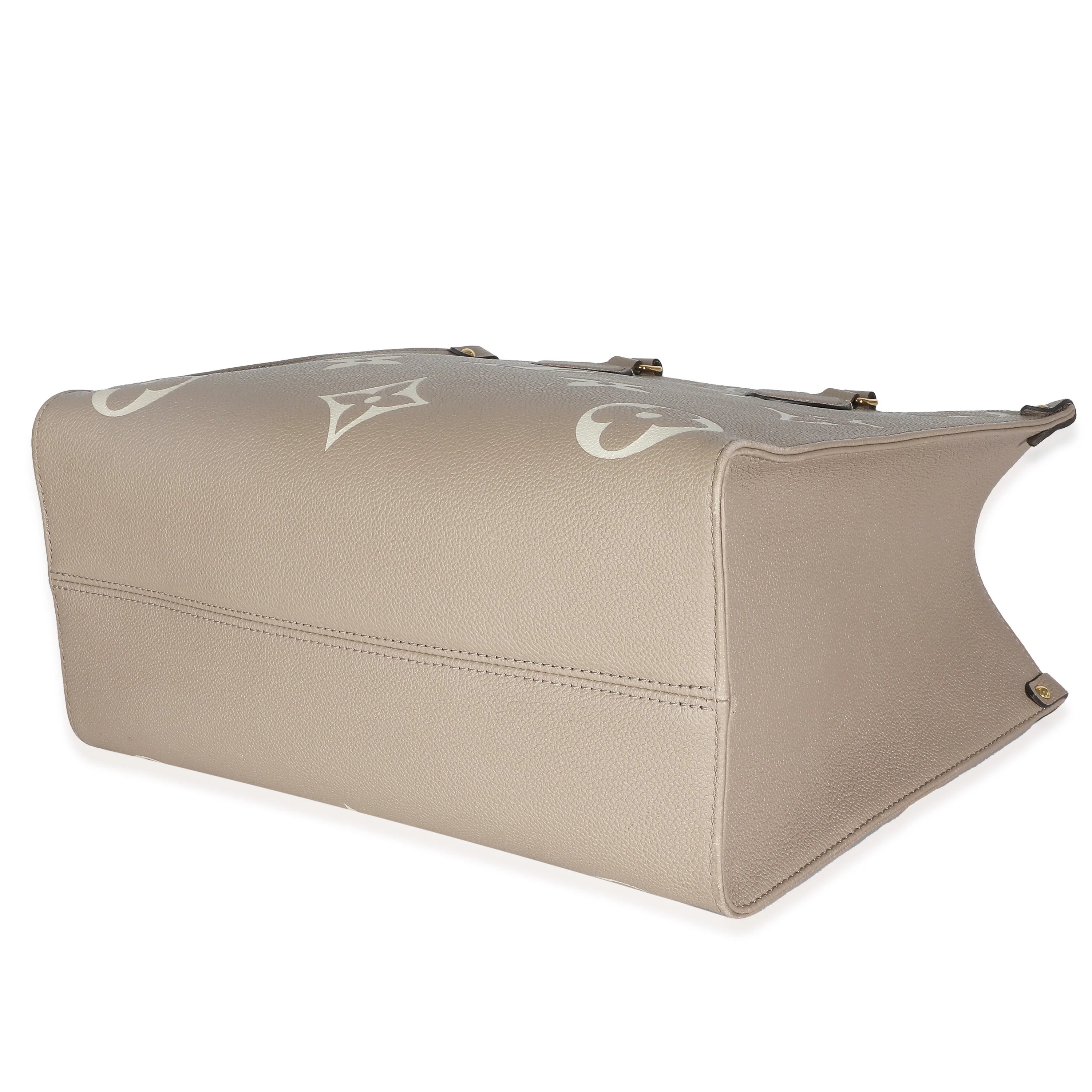 Tourterelle Creme Giant Monogram Empreinte Onthego MM - Image 7