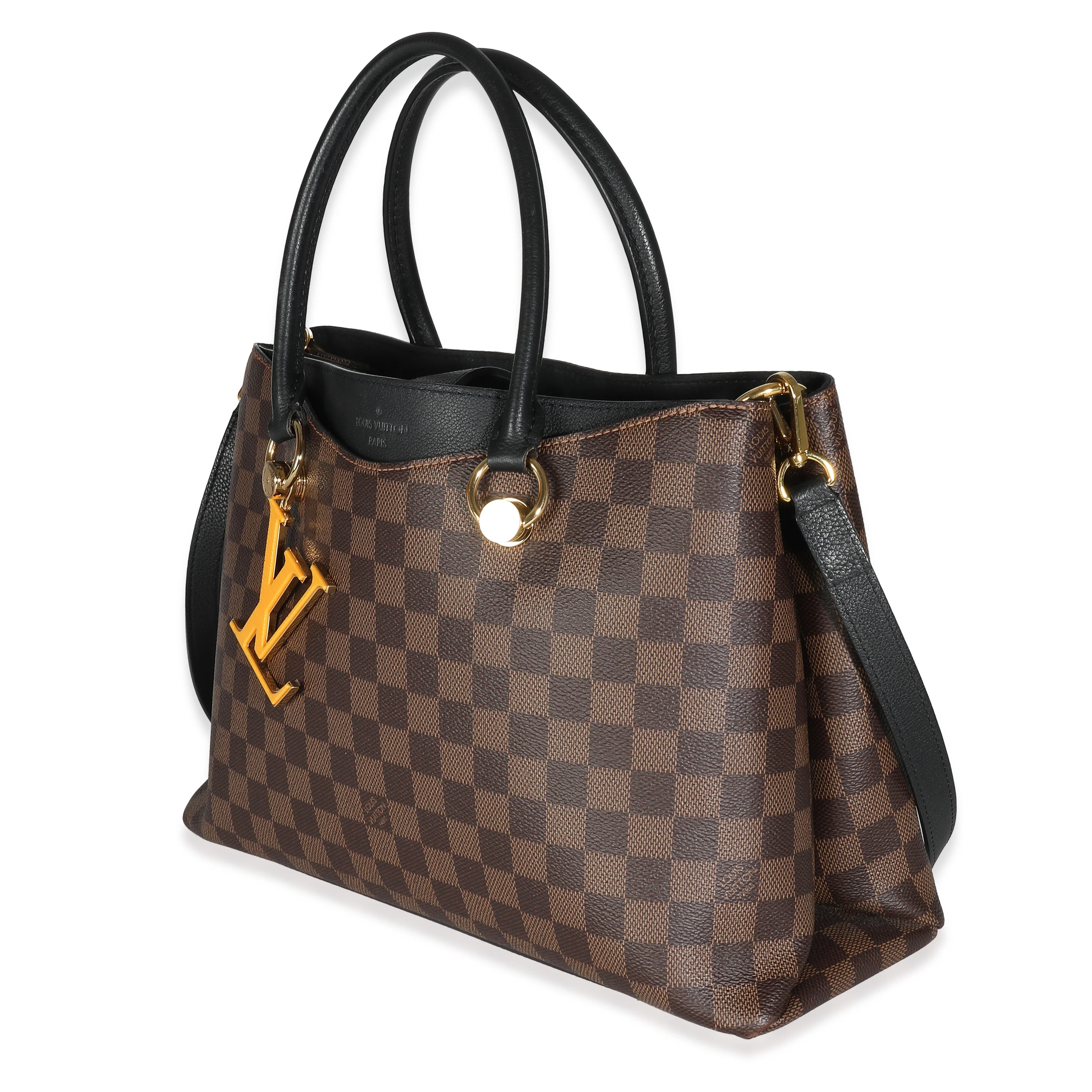 Louis Vuitton Black Damier Ebene Canvas LV Riverside Tote - Image 2